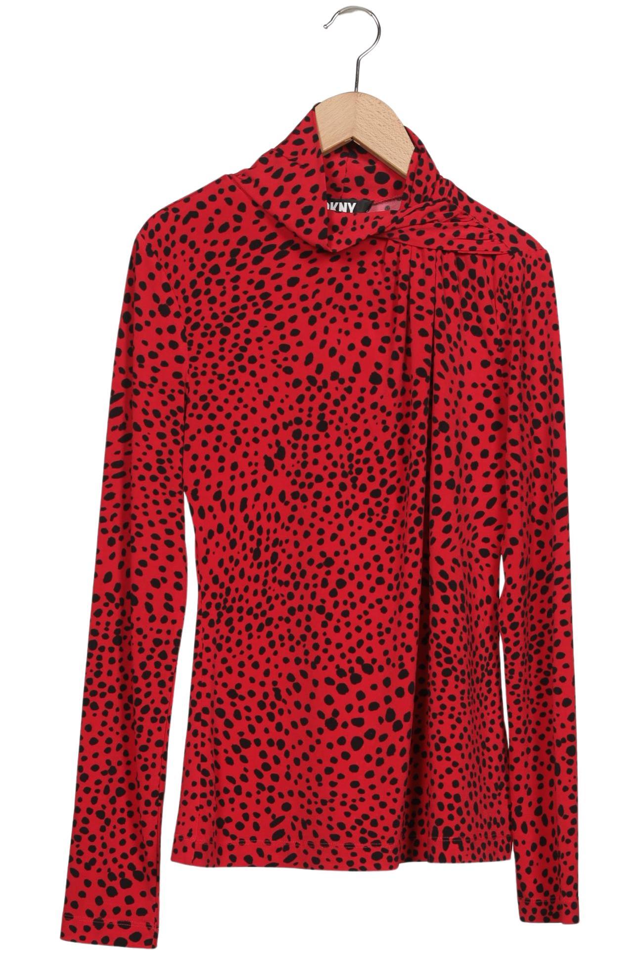 

Dkny by Donna Karan New York Damen Langarmshirt, rot, Gr. 36