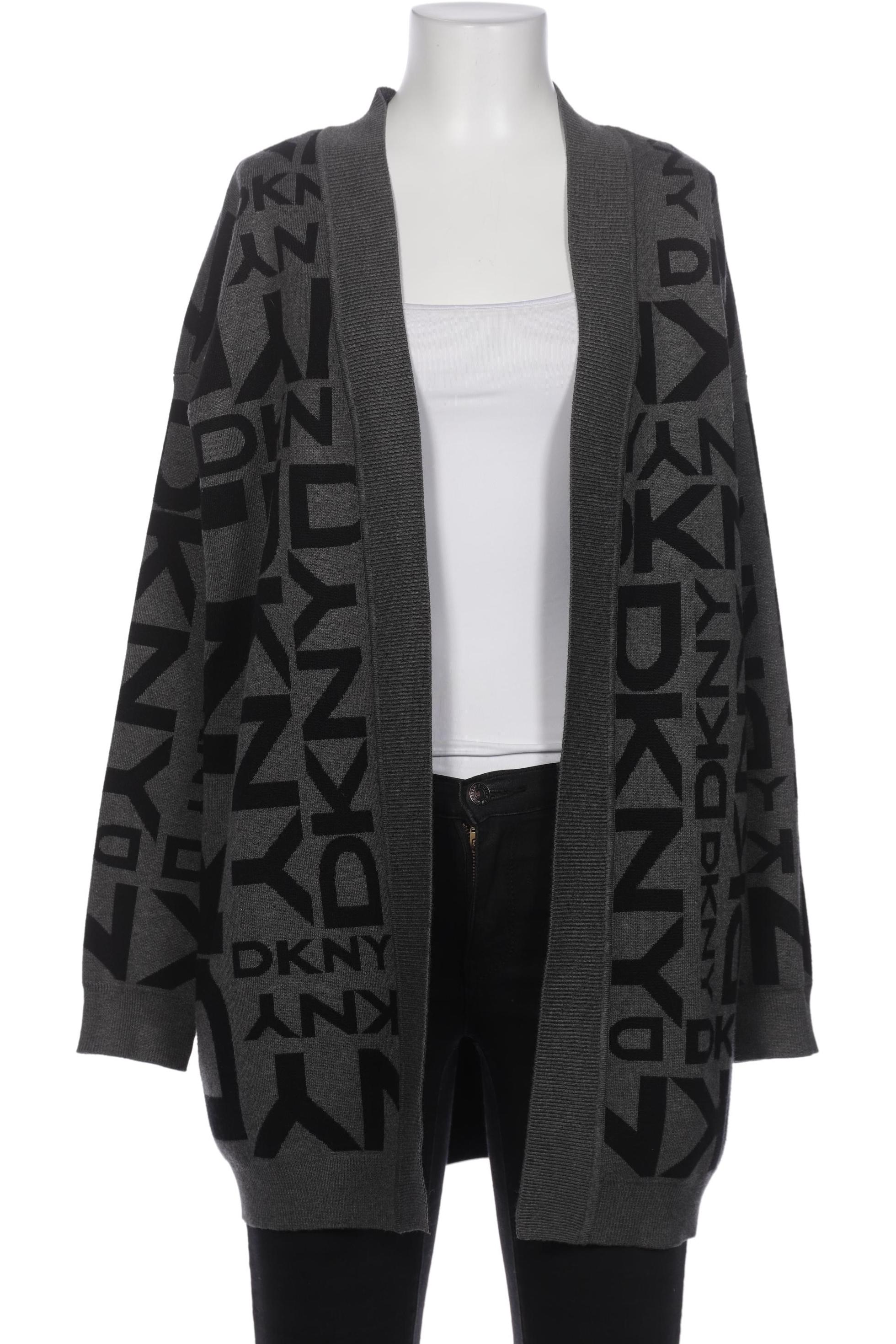 

Dkny by Donna Karan New York Damen Strickjacke, grau, Gr. 36