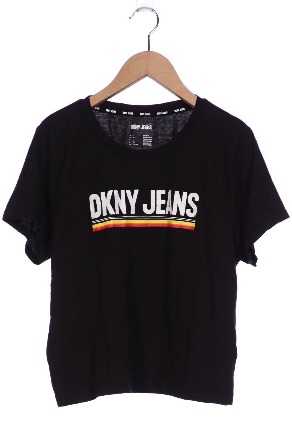 

Dkny by Donna Karan New York Damen T-Shirt, schwarz, Gr. 42