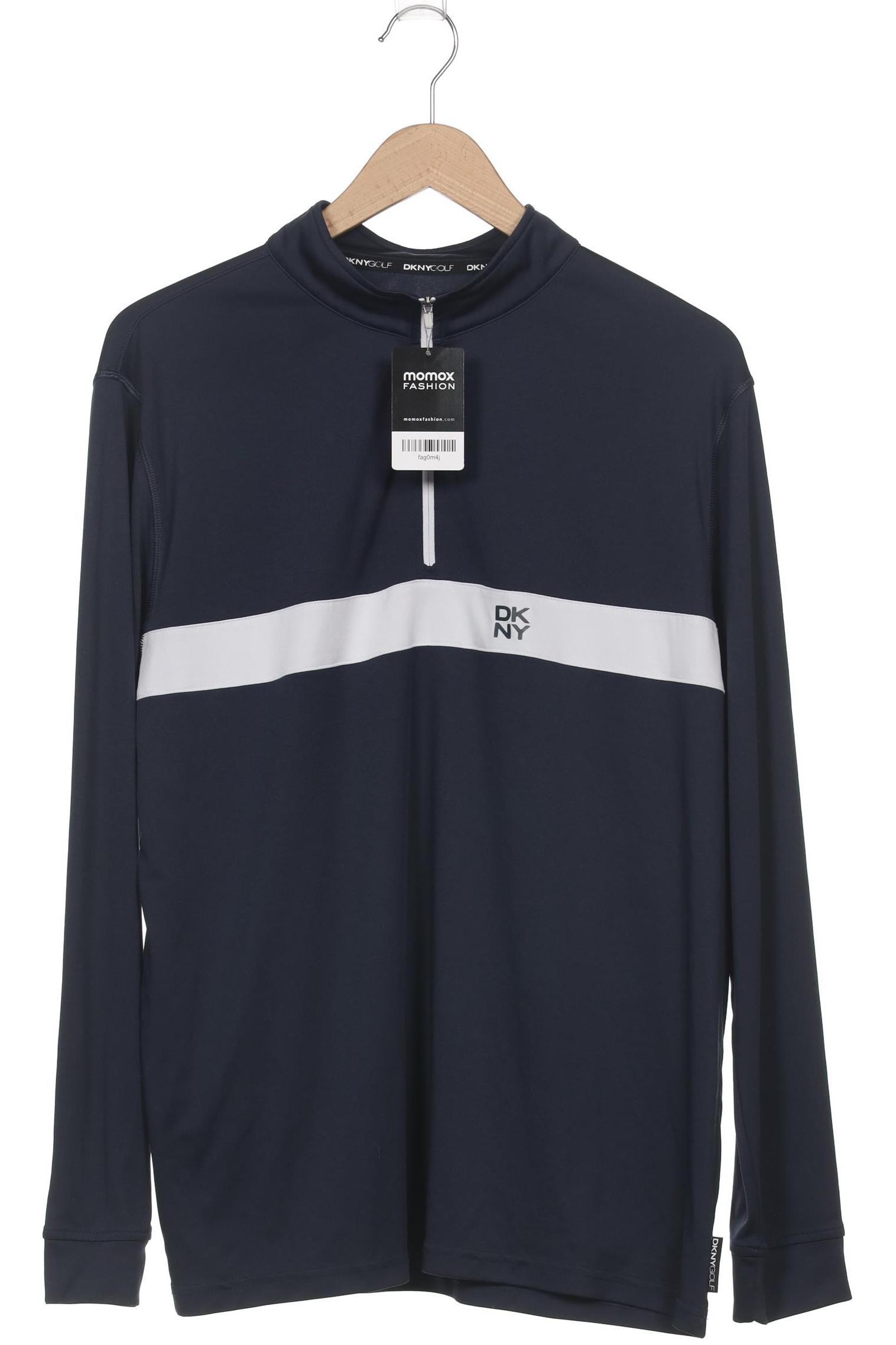 

Dkny by Donna Karan New York Herren Langarmshirt, marineblau, Gr. 48