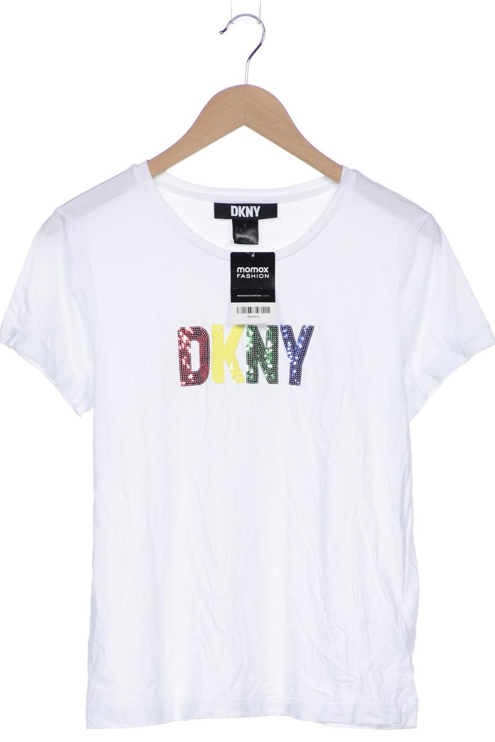 

Dkny by Donna Karan New York Damen T-Shirt, weiß, Gr. 38