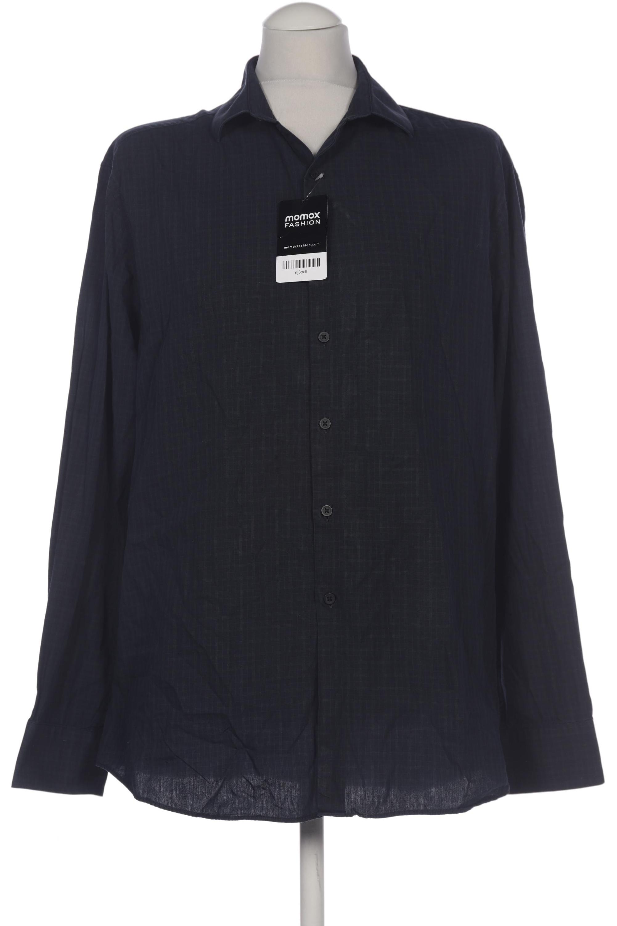 

Dkny by Donna Karan New York Herren Hemd, marineblau, Gr. 16.5