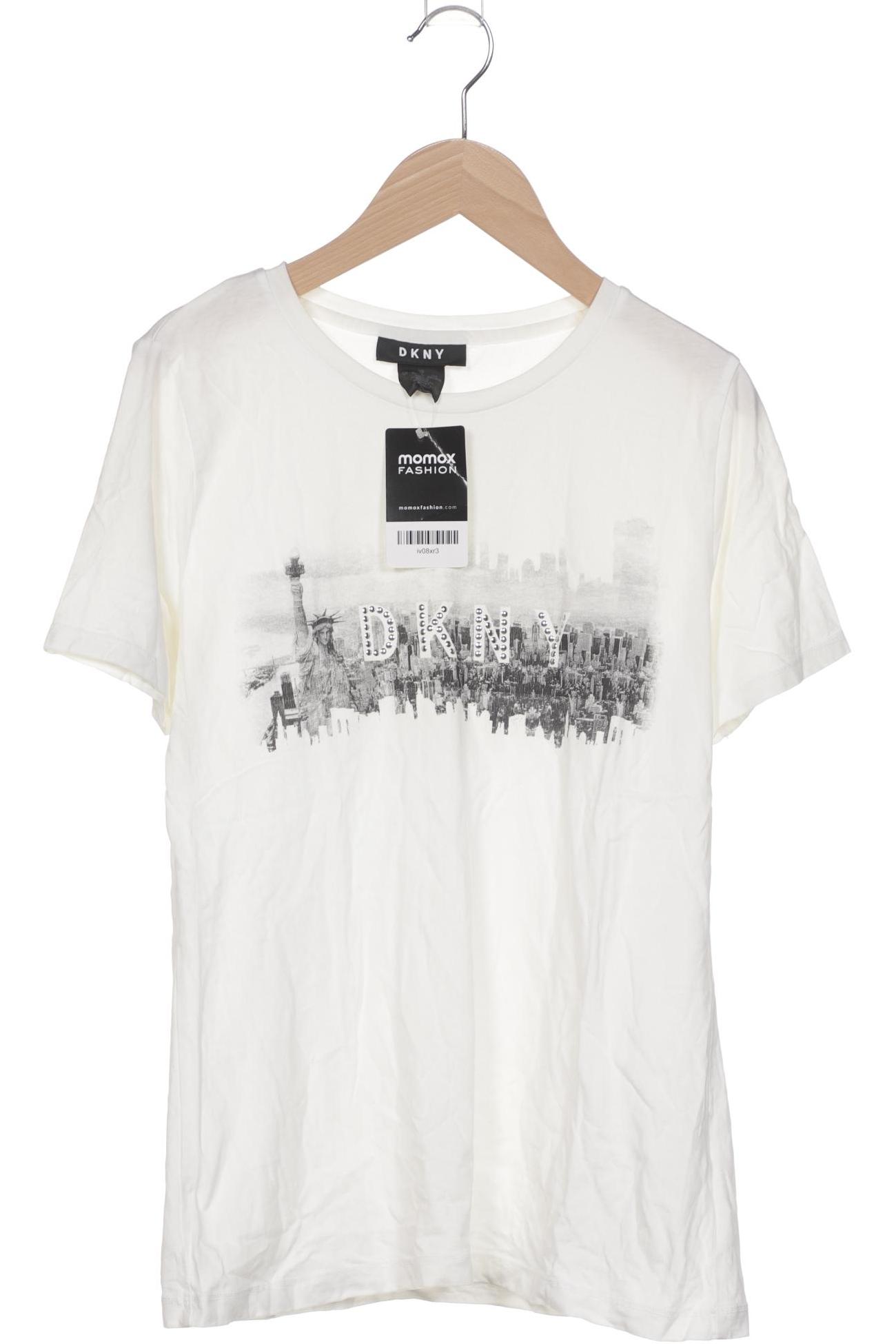 

Dkny by Donna Karan New York Damen T-Shirt, cremeweiß, Gr. 34