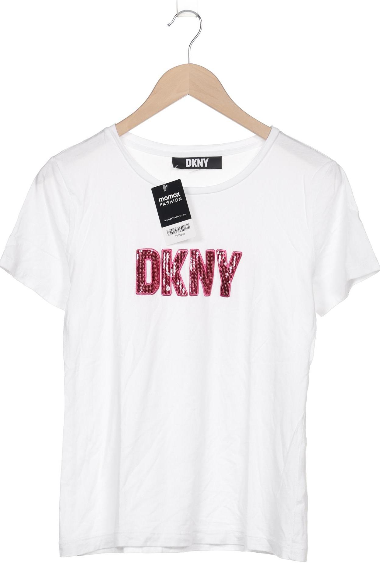 

Dkny by Donna Karan New York Damen T-Shirt, weiß, Gr. 42