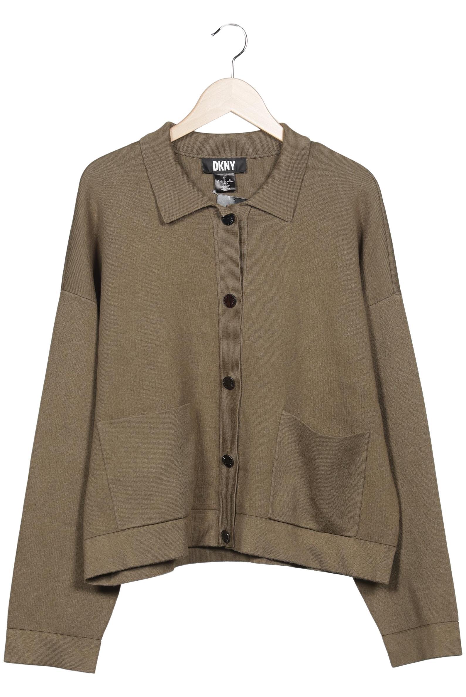 

Dkny by Donna Karan New York Damen Strickjacke, grün, Gr. 44