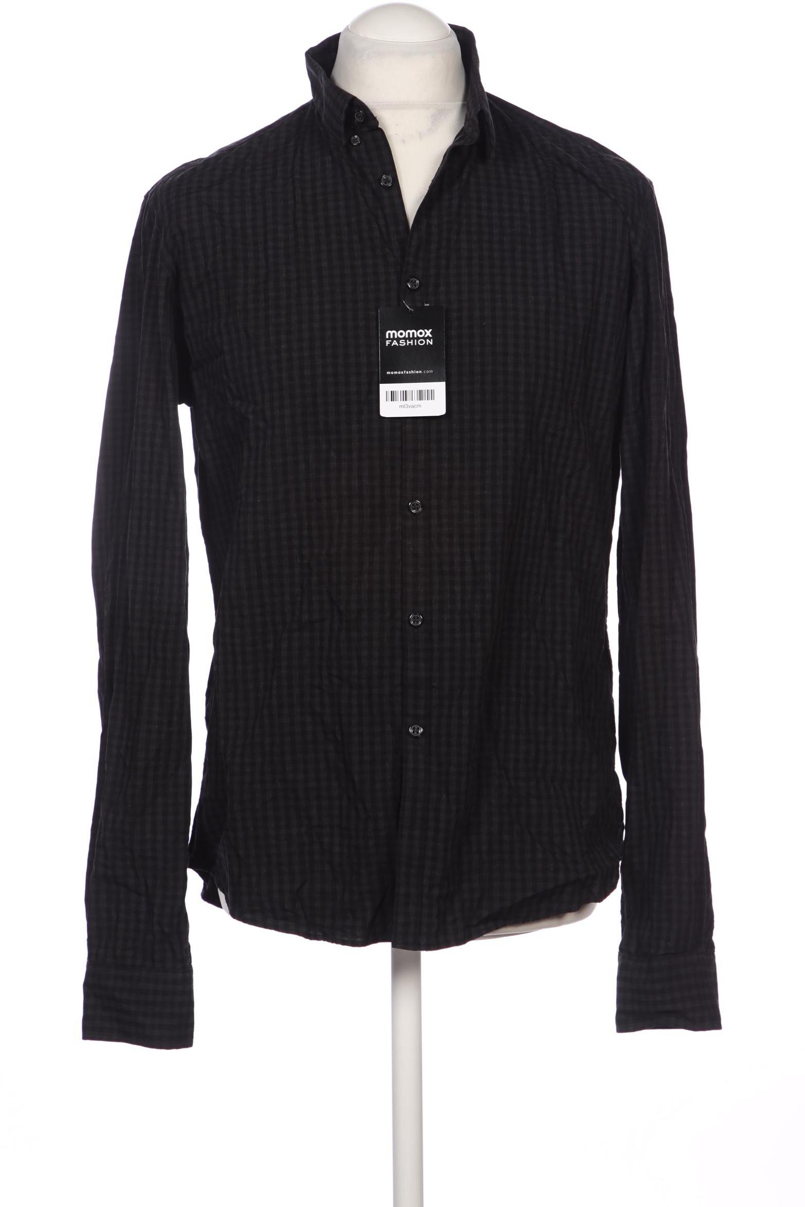 

Dkny by Donna Karan New York Herren Hemd, schwarz, Gr. 52
