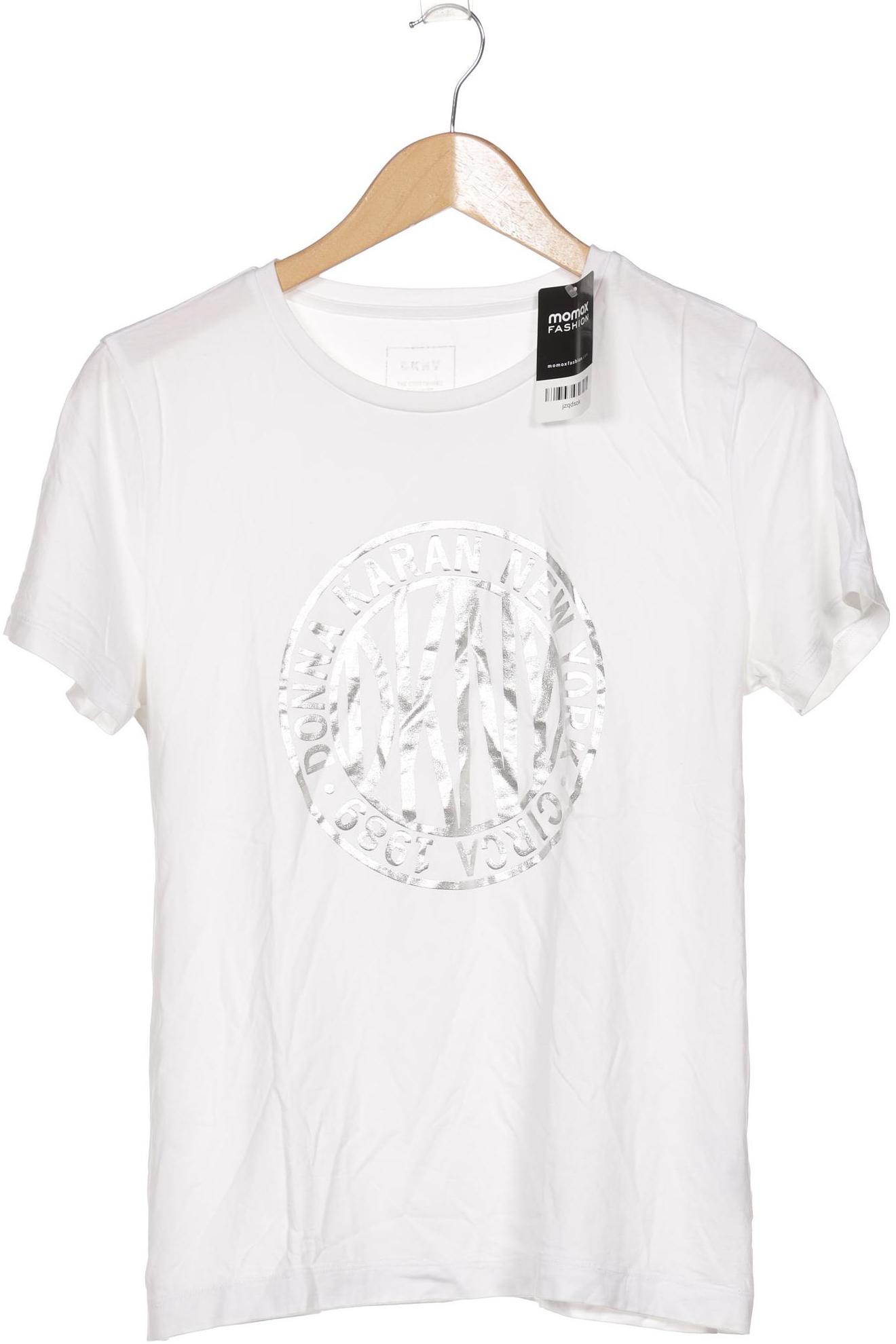 

Dkny by Donna Karan New York Damen T-Shirt, weiß, Gr. 38