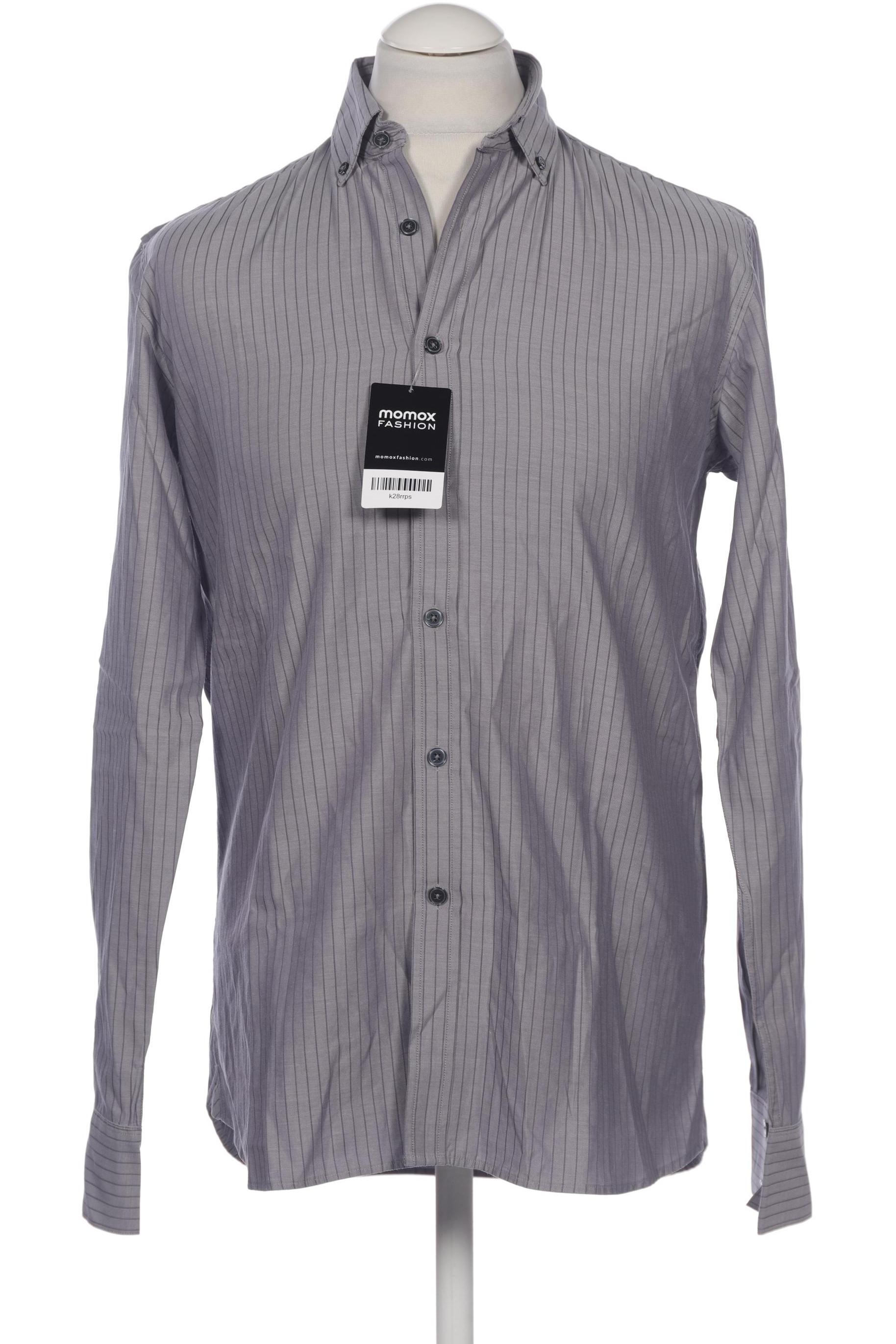 

Dkny by Donna Karan New York Herren Hemd, grau, Gr. 48