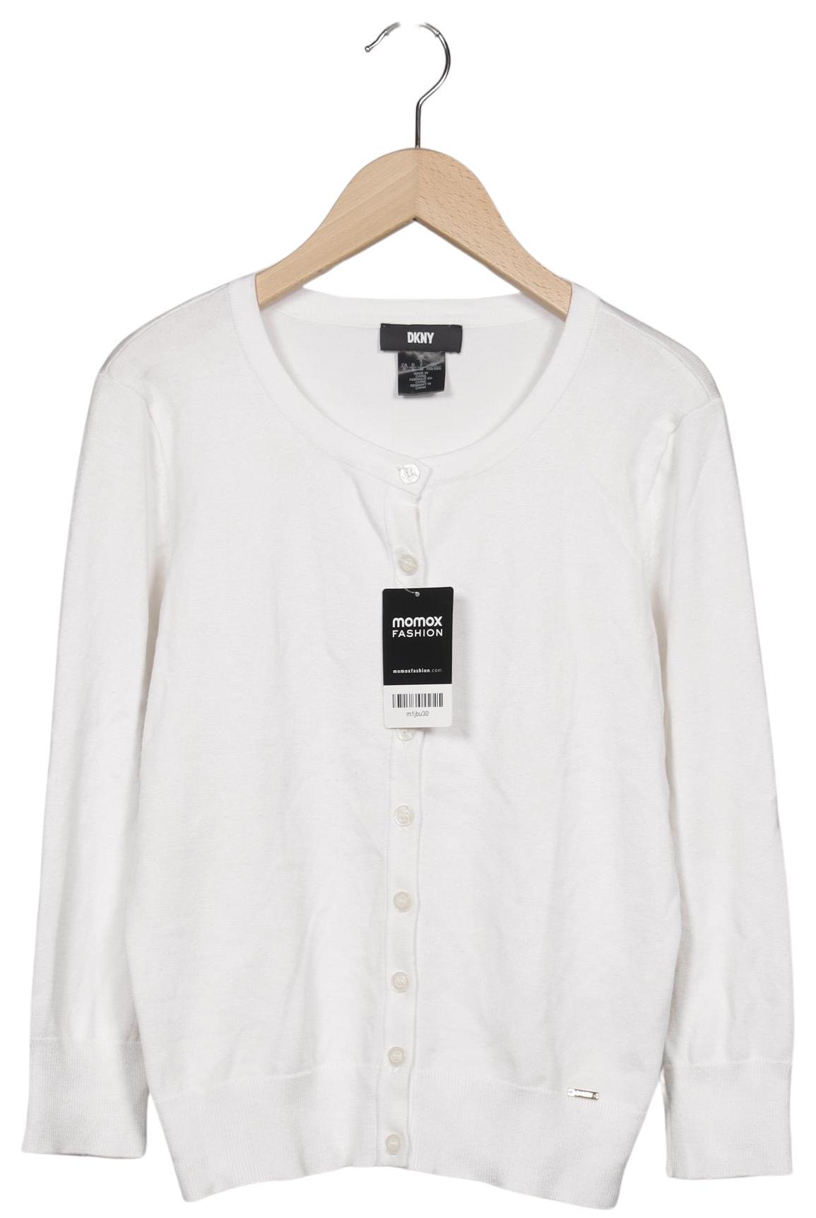 

Dkny by Donna Karan New York Damen Strickjacke, weiß, Gr. 36