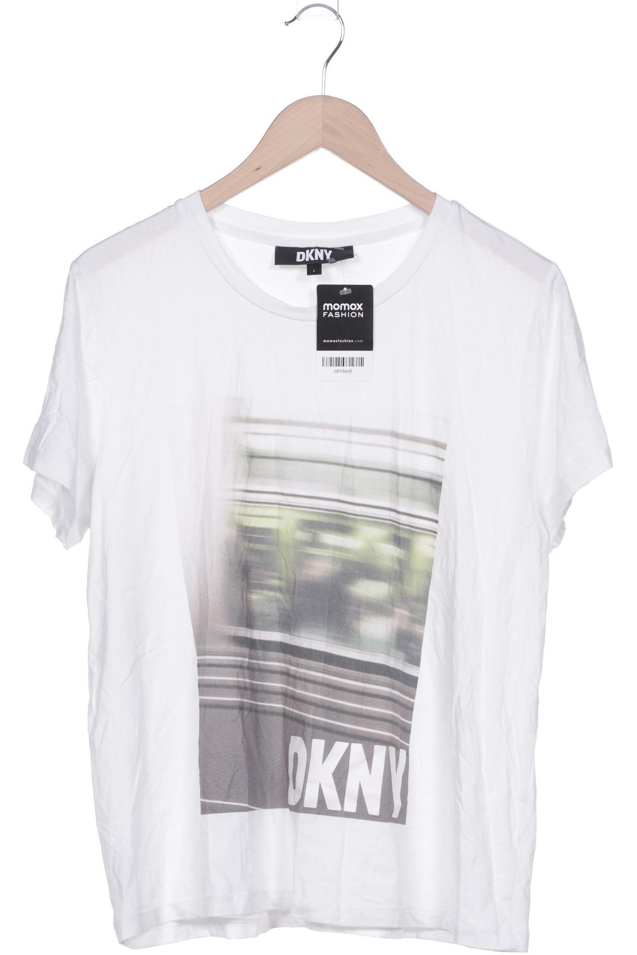 

Dkny by Donna Karan New York Damen T-Shirt, weiß, Gr. 42