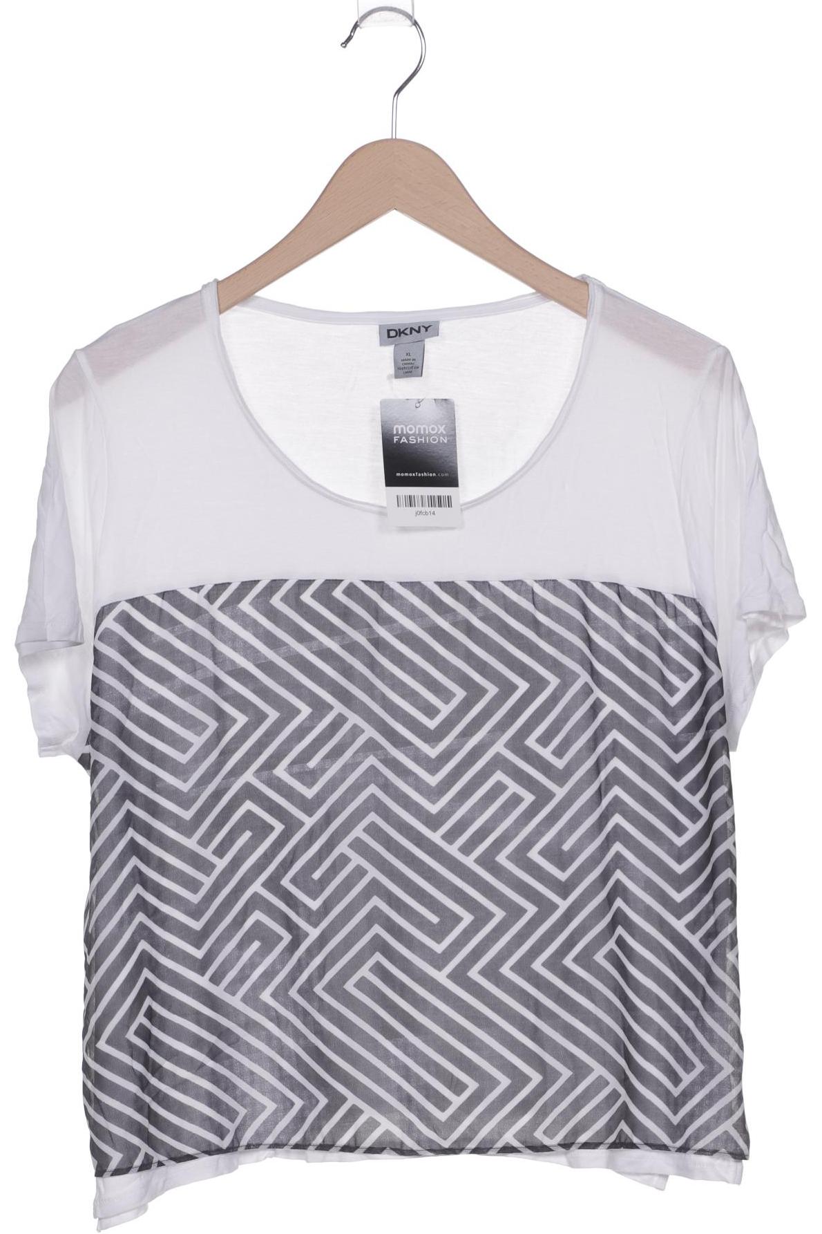 

Dkny by Donna Karan New York Damen T-Shirt, weiß, Gr. 44