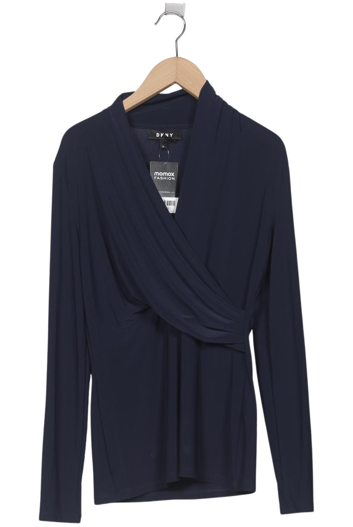 

Dkny by Donna Karan New York Damen Langarmshirt, marineblau, Gr. 34