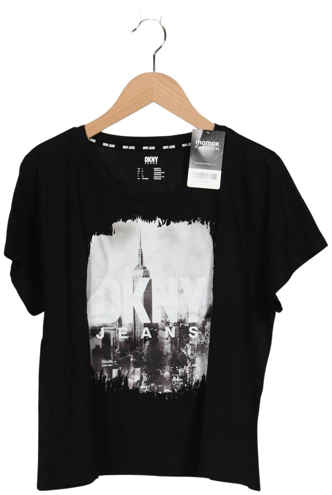 

Dkny by Donna Karan New York Damen T-Shirt, schwarz, Gr. 42