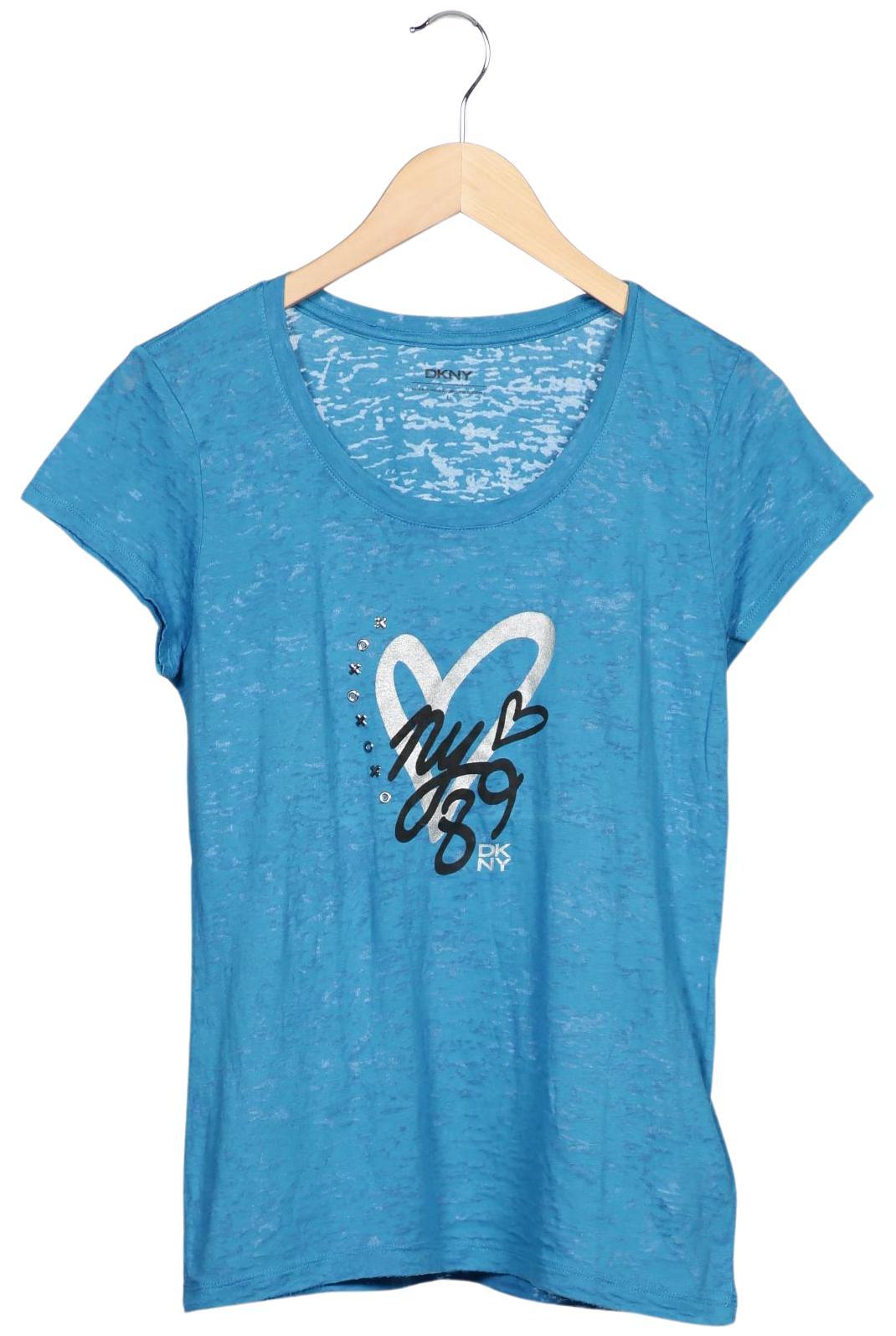 

Dkny by Donna Karan New York Damen T-Shirt, hellblau, Gr. 42