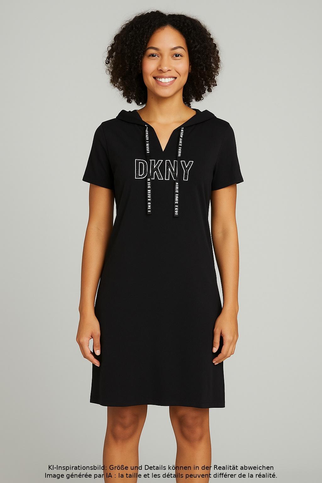 

Dkny by Donna Karan New York Damen Kleid, schwarz, Gr. 38