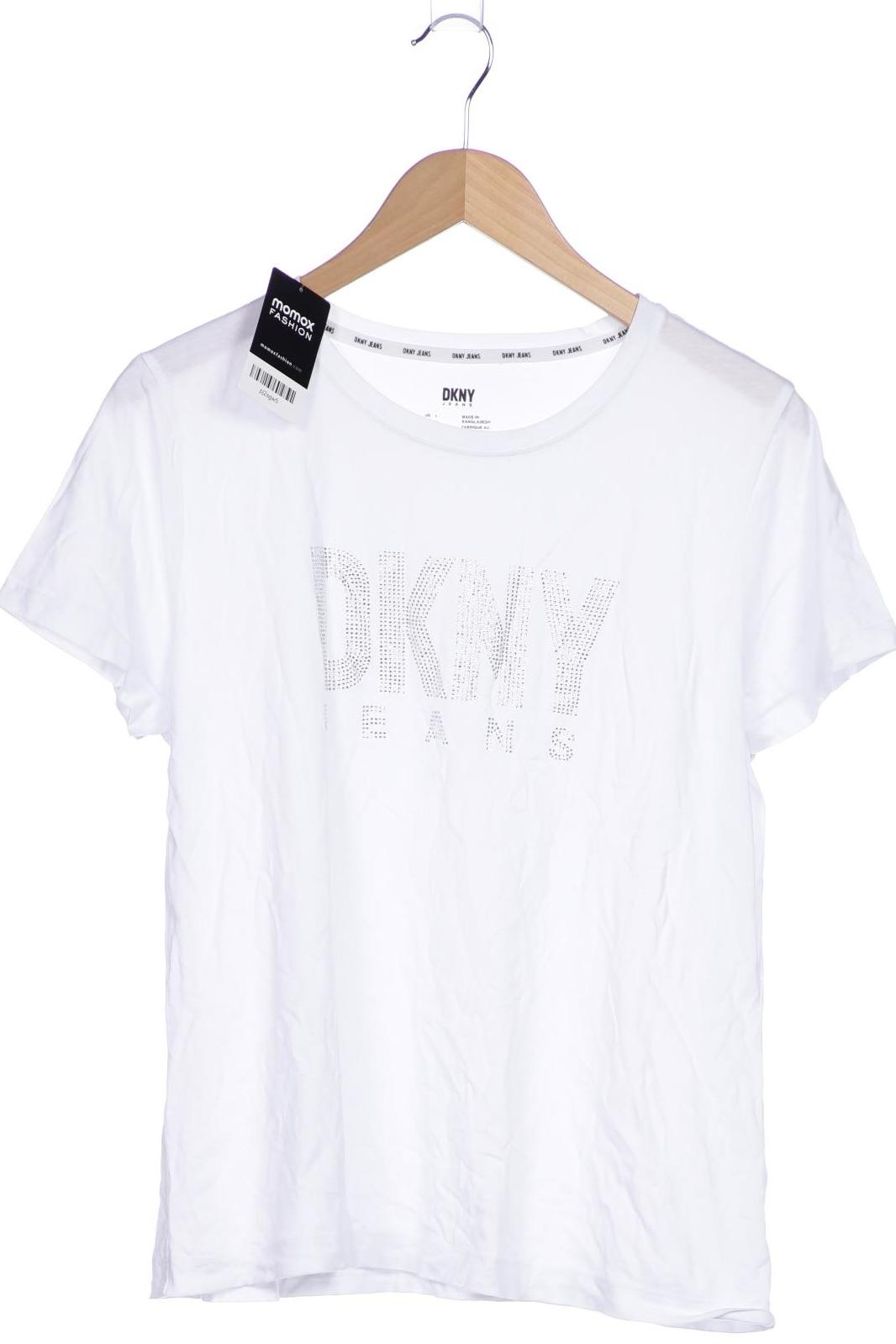 

Dkny by Donna Karan New York Damen T-Shirt, weiß, Gr. 42