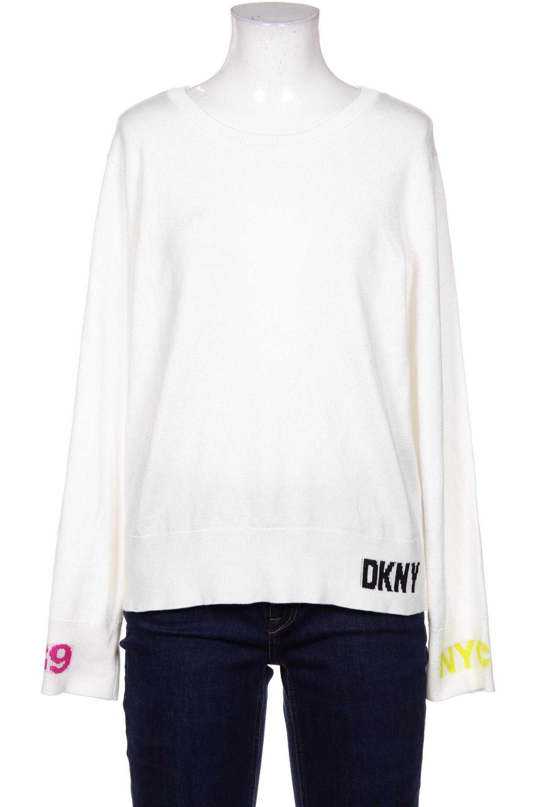 

Dkny by Donna Karan New York Damen Pullover, weiß, Gr. 42