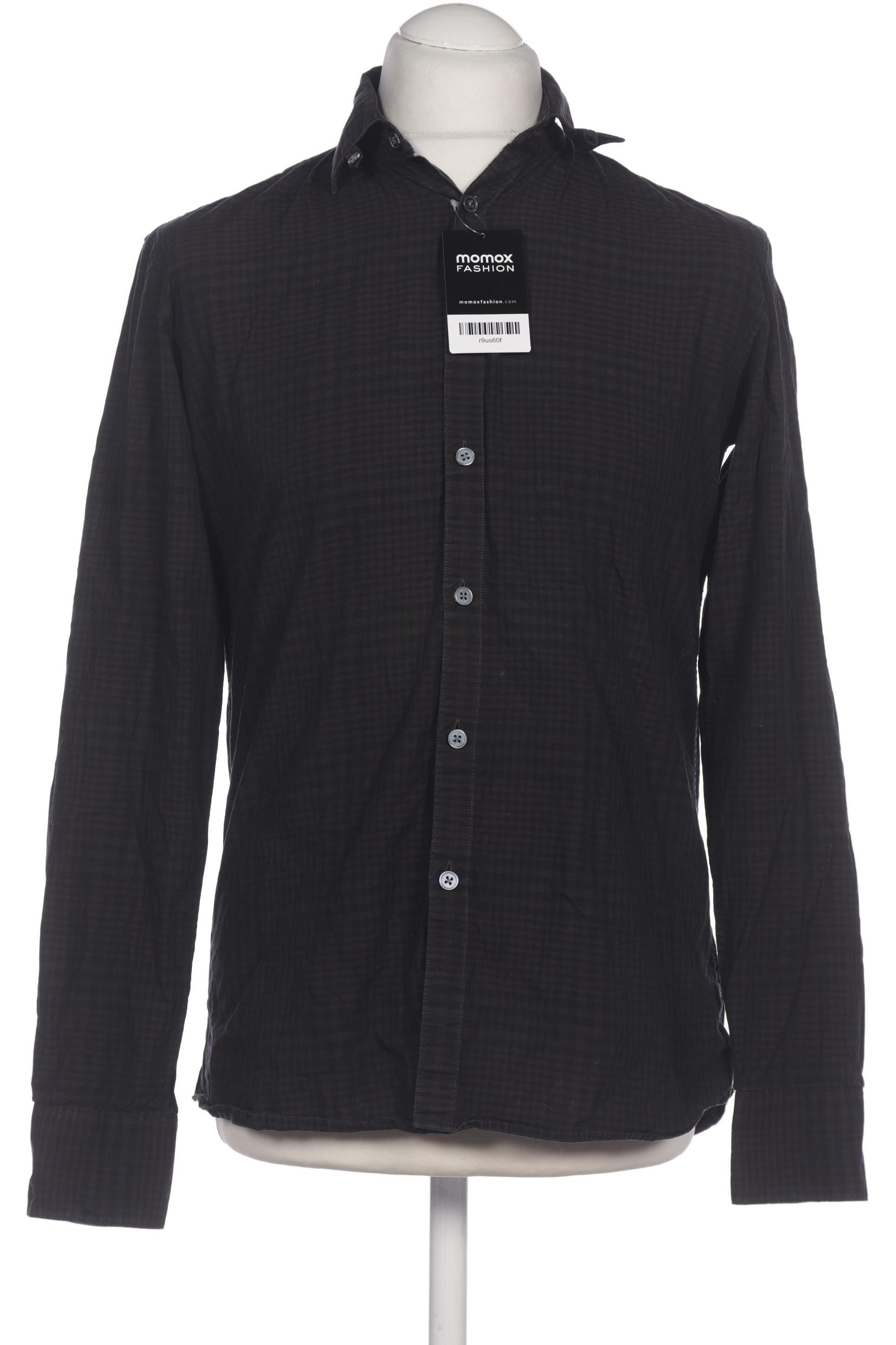 

Dkny by Donna Karan New York Herren Hemd, schwarz, Gr. 48