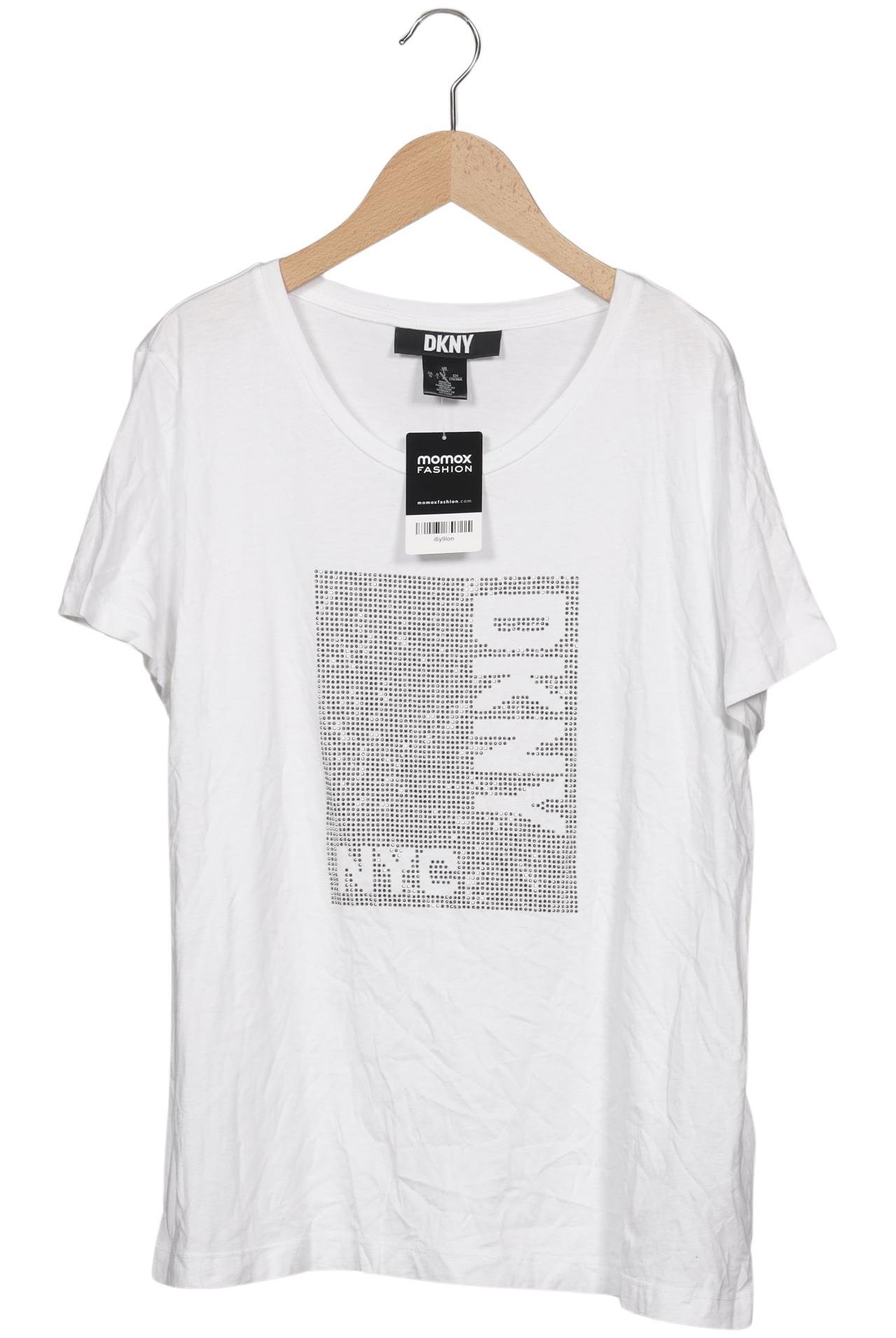 

Dkny by Donna Karan New York Damen T-Shirt, weiß, Gr. 42