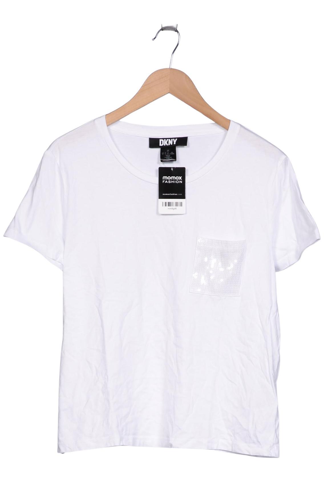 

Dkny by Donna Karan New York Damen T-Shirt, weiß, Gr. 42