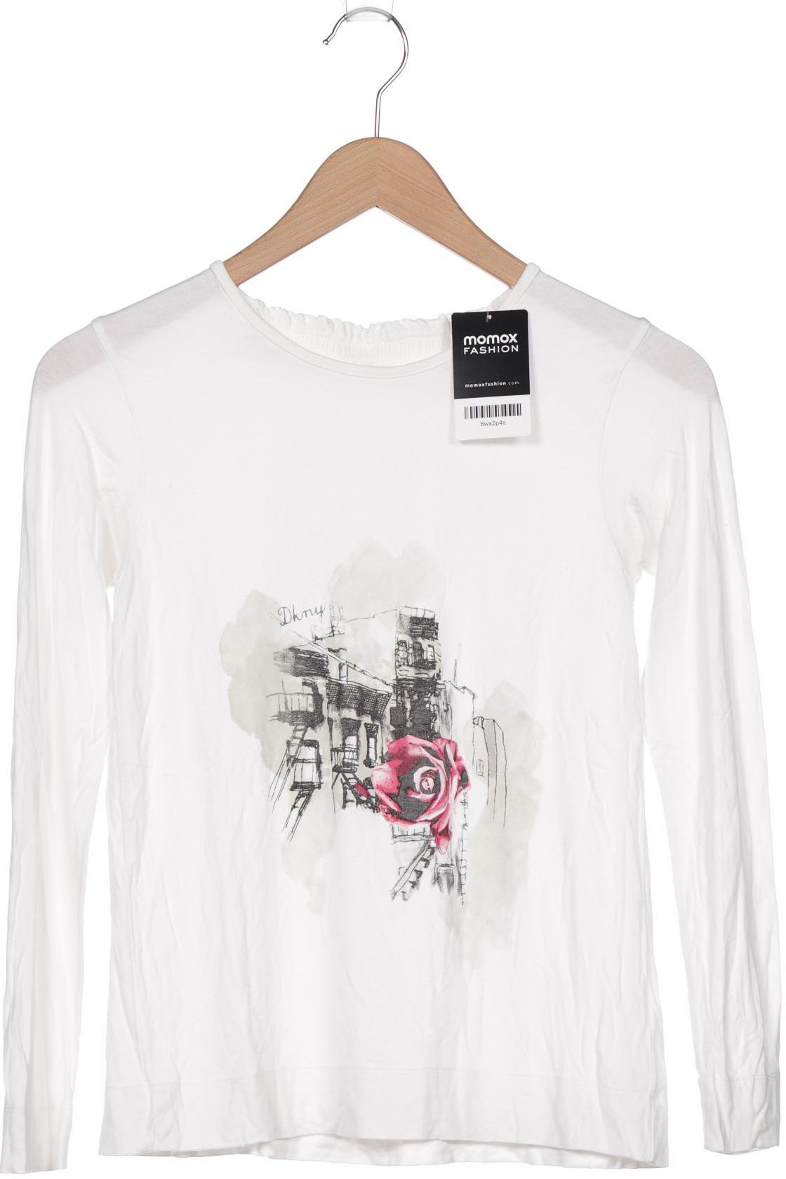 

Dkny by Donna Karan New York Damen Langarmshirt, weiß, Gr. 36