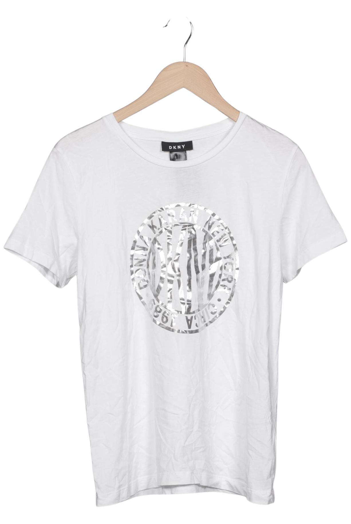 

Dkny by Donna Karan New York Damen T-Shirt, weiß, Gr. 38