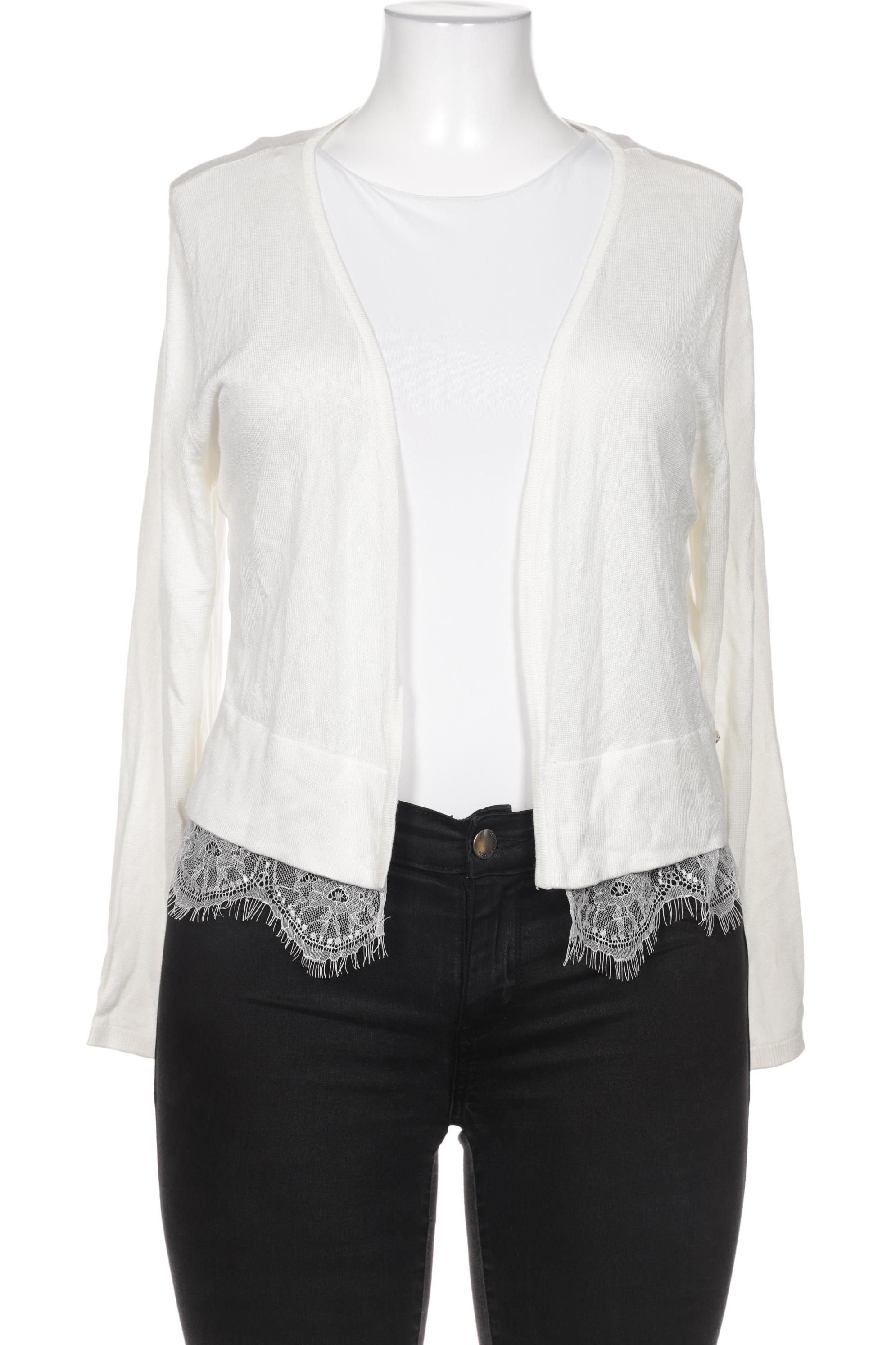 

Dkny by Donna Karan New York Damen Strickjacke, cremeweiß, Gr. 42