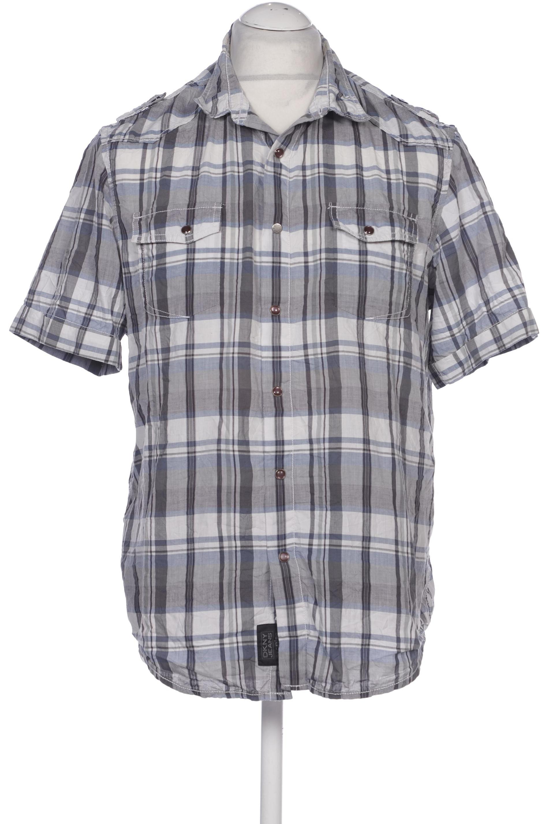 

Dkny by Donna Karan New York Herren Hemd, blau, Gr. 52