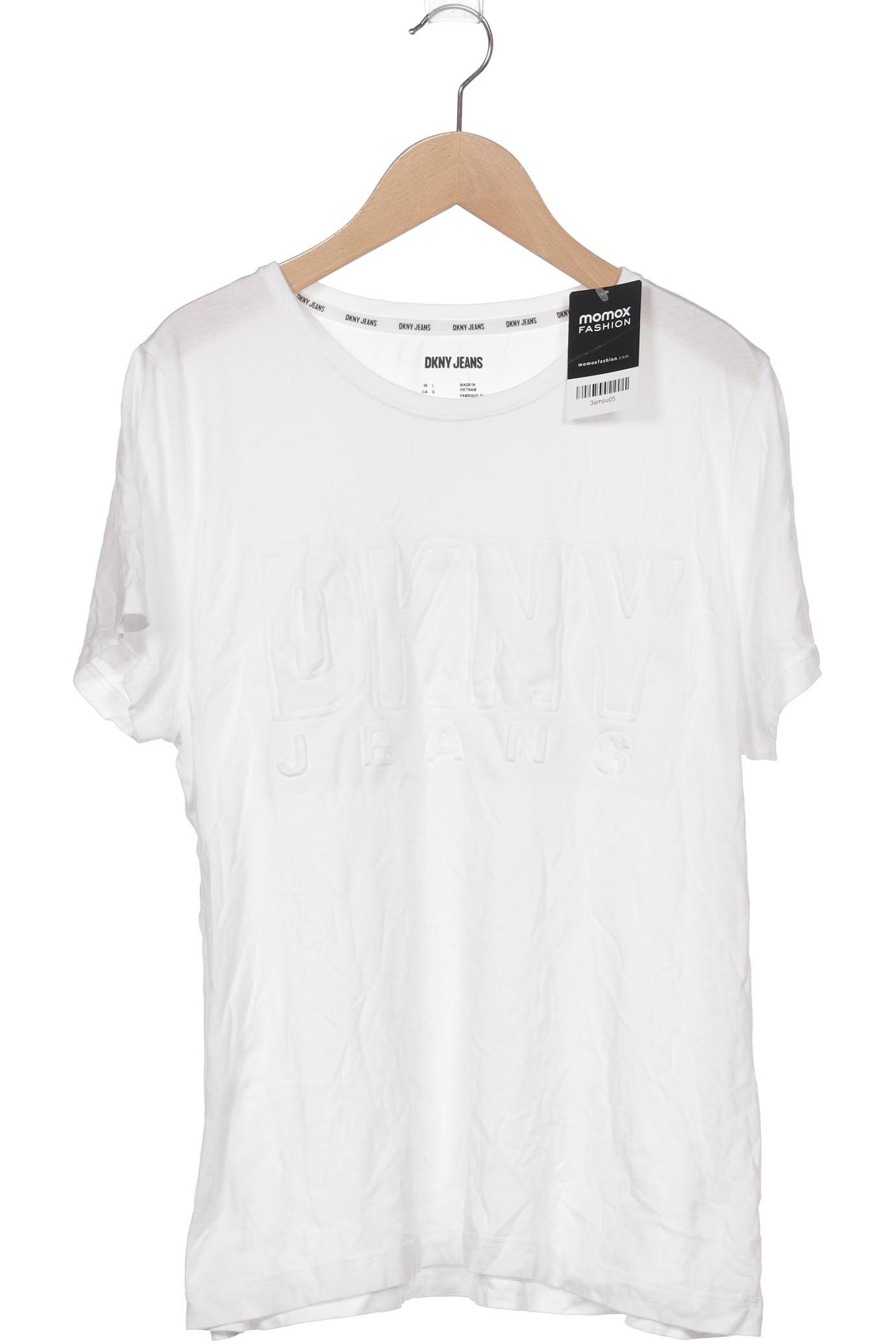

Dkny by Donna Karan New York Damen T-Shirt, weiß, Gr. 42