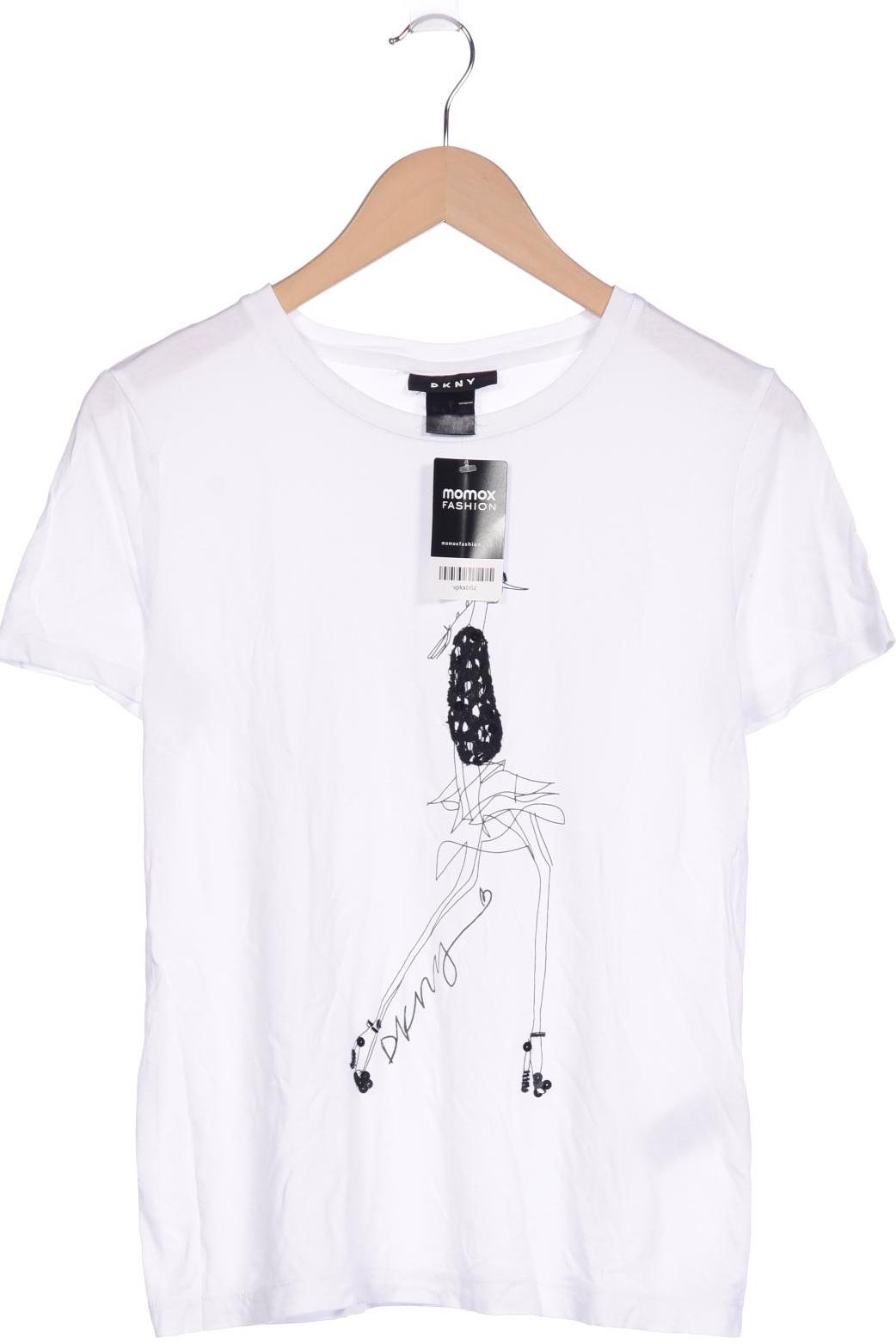 

Dkny by Donna Karan New York Damen T-Shirt, weiß, Gr. 38