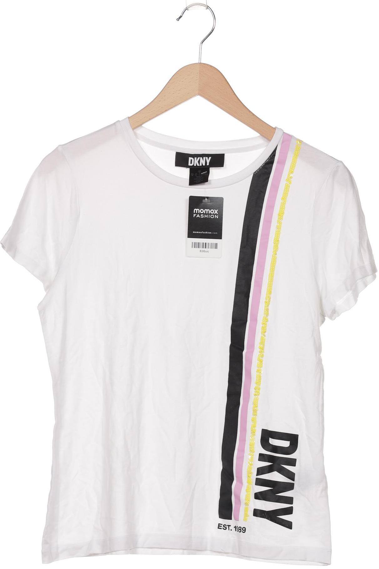 

Dkny by Donna Karan New York Damen T-Shirt, weiß, Gr. 38