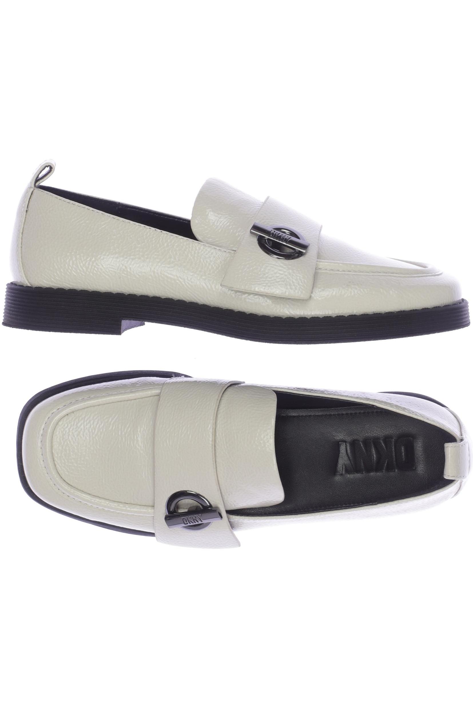 

Dkny by Donna Karan New York Damen Halbschuh, cremeweiß, Gr. 38