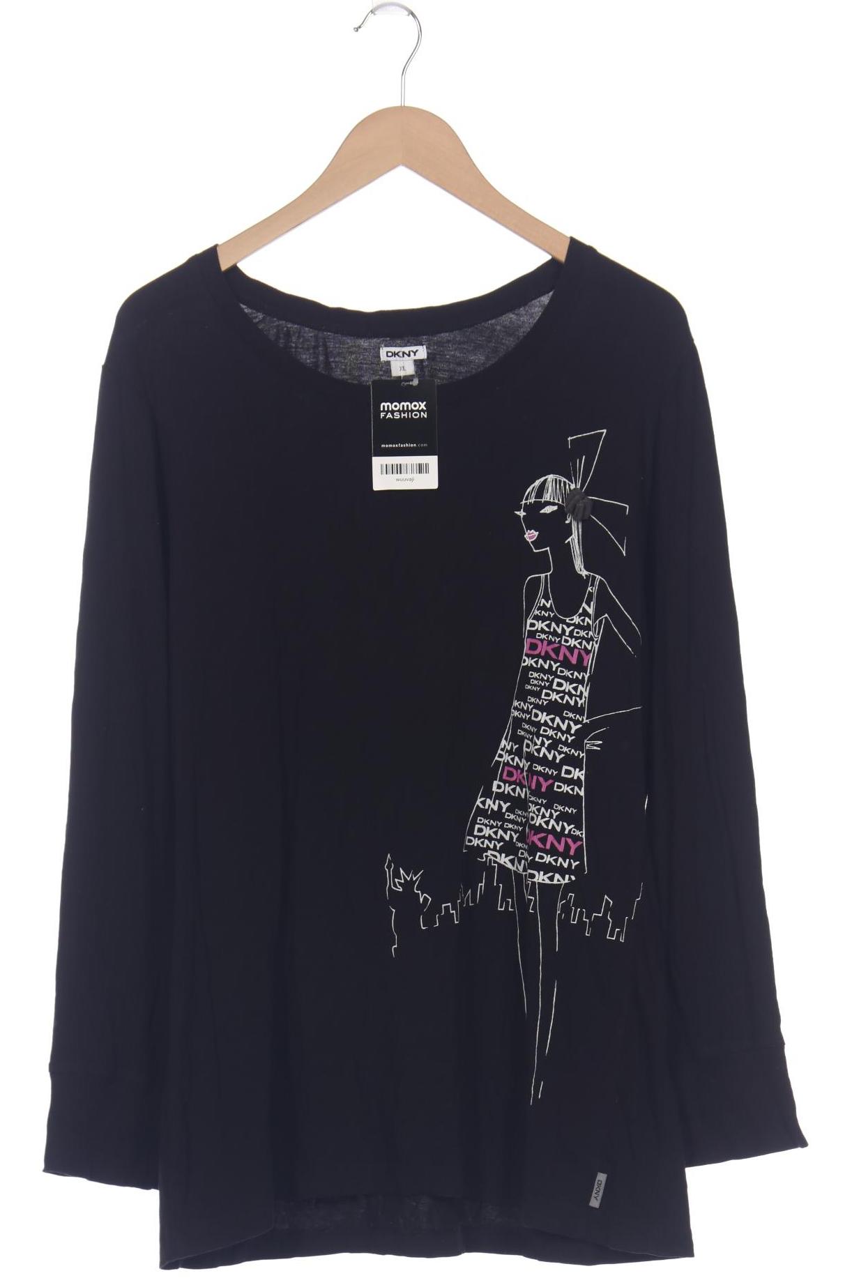 

Dkny by Donna Karan New York Damen Langarmshirt, schwarz, Gr. 44