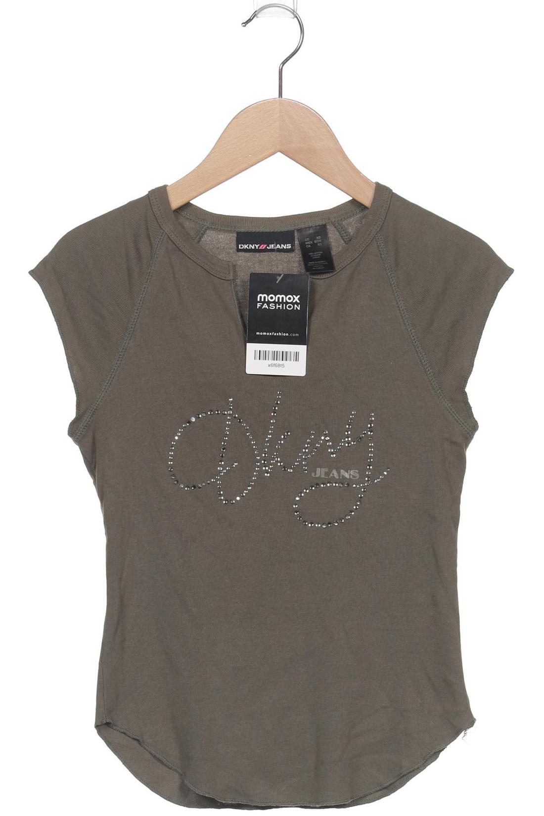 

Dkny by Donna Karan New York Damen T-Shirt, grün, Gr. 34