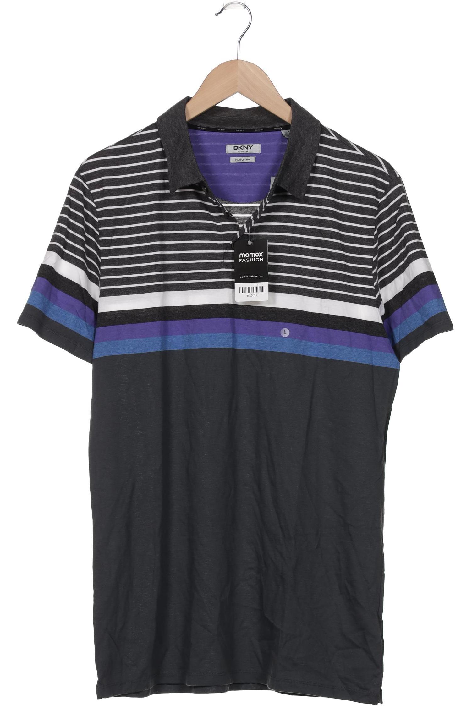 

Dkny by Donna Karan New York Herren Poloshirt, grau, Gr. 52