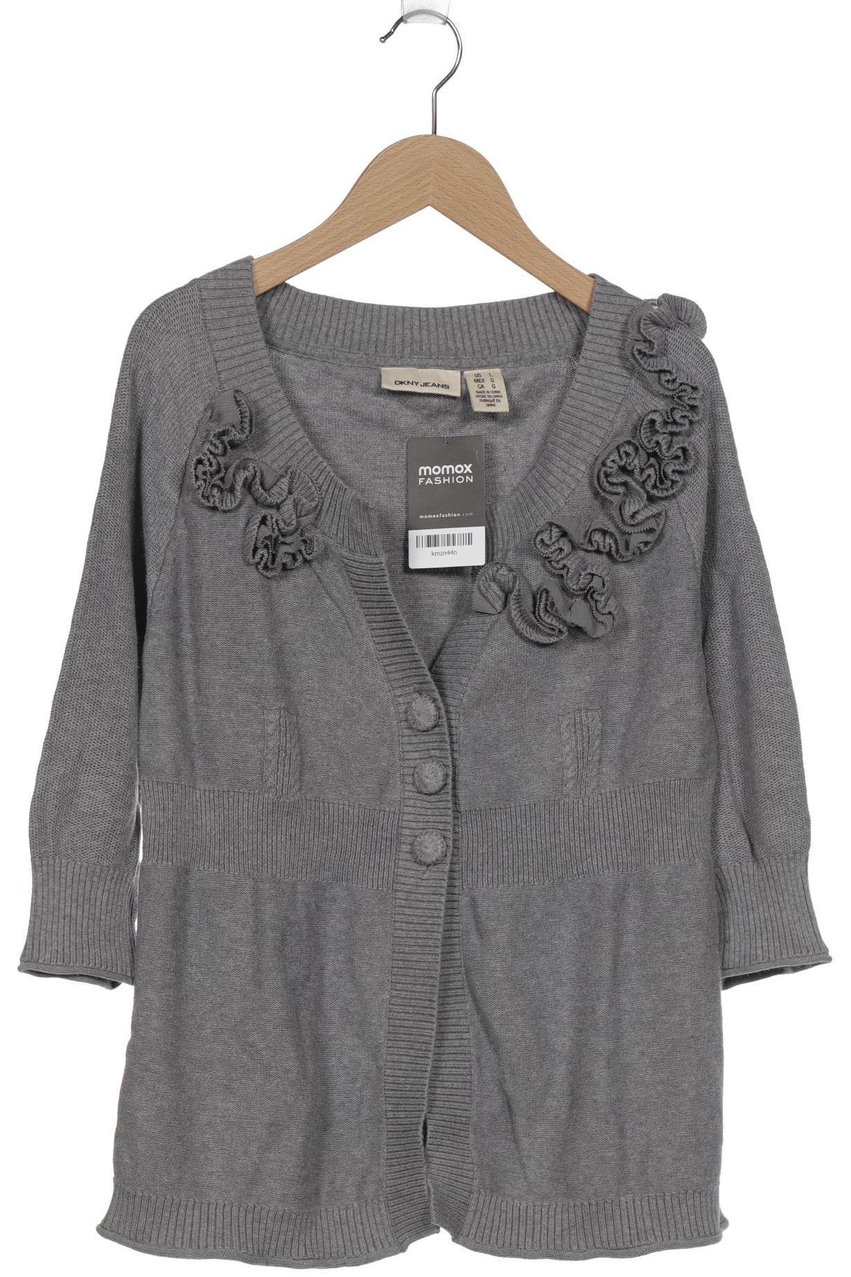 

Dkny by Donna Karan New York Damen Strickjacke, grau, Gr. 42