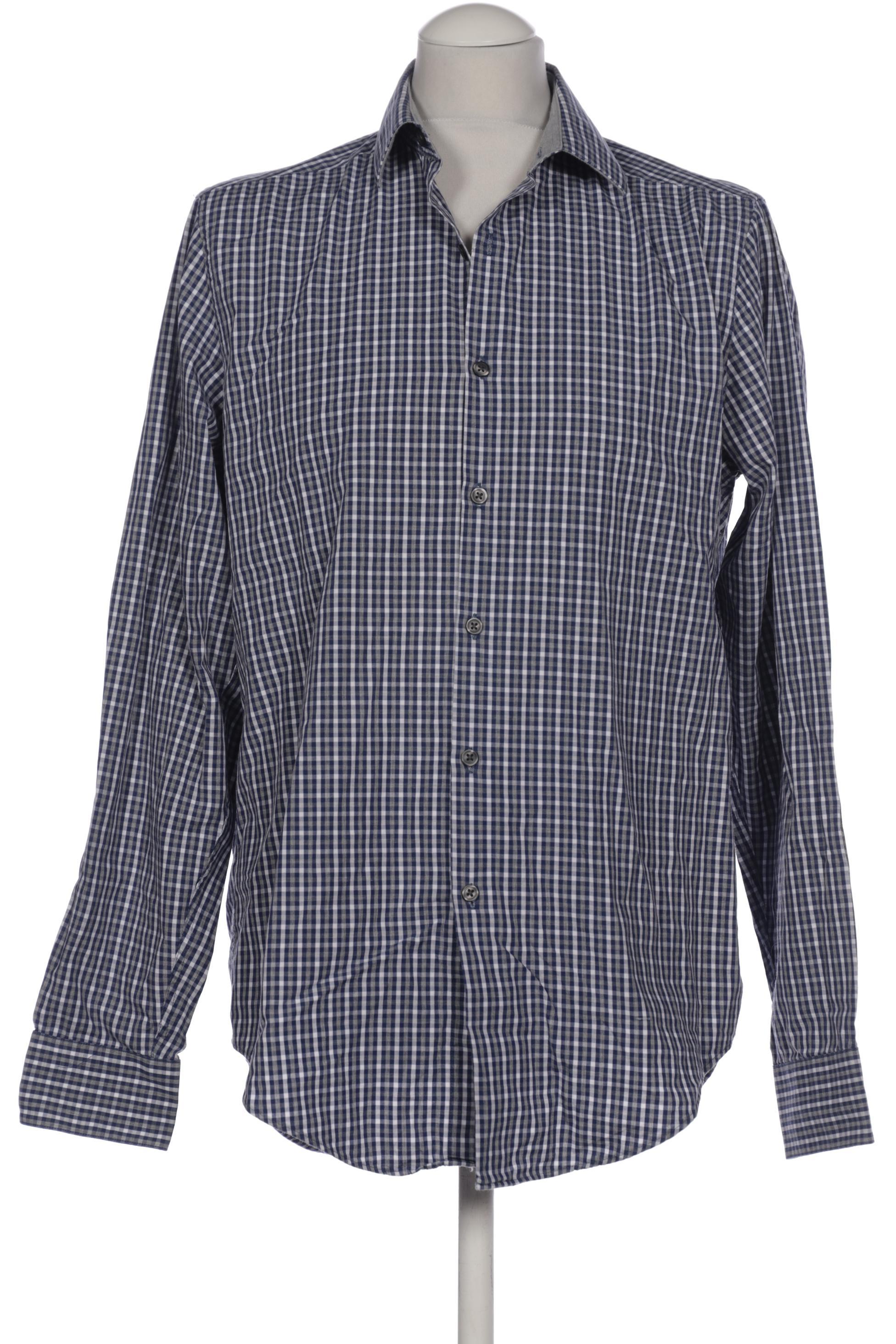 

Dkny by Donna Karan New York Herren Hemd, marineblau, Gr. 15.5