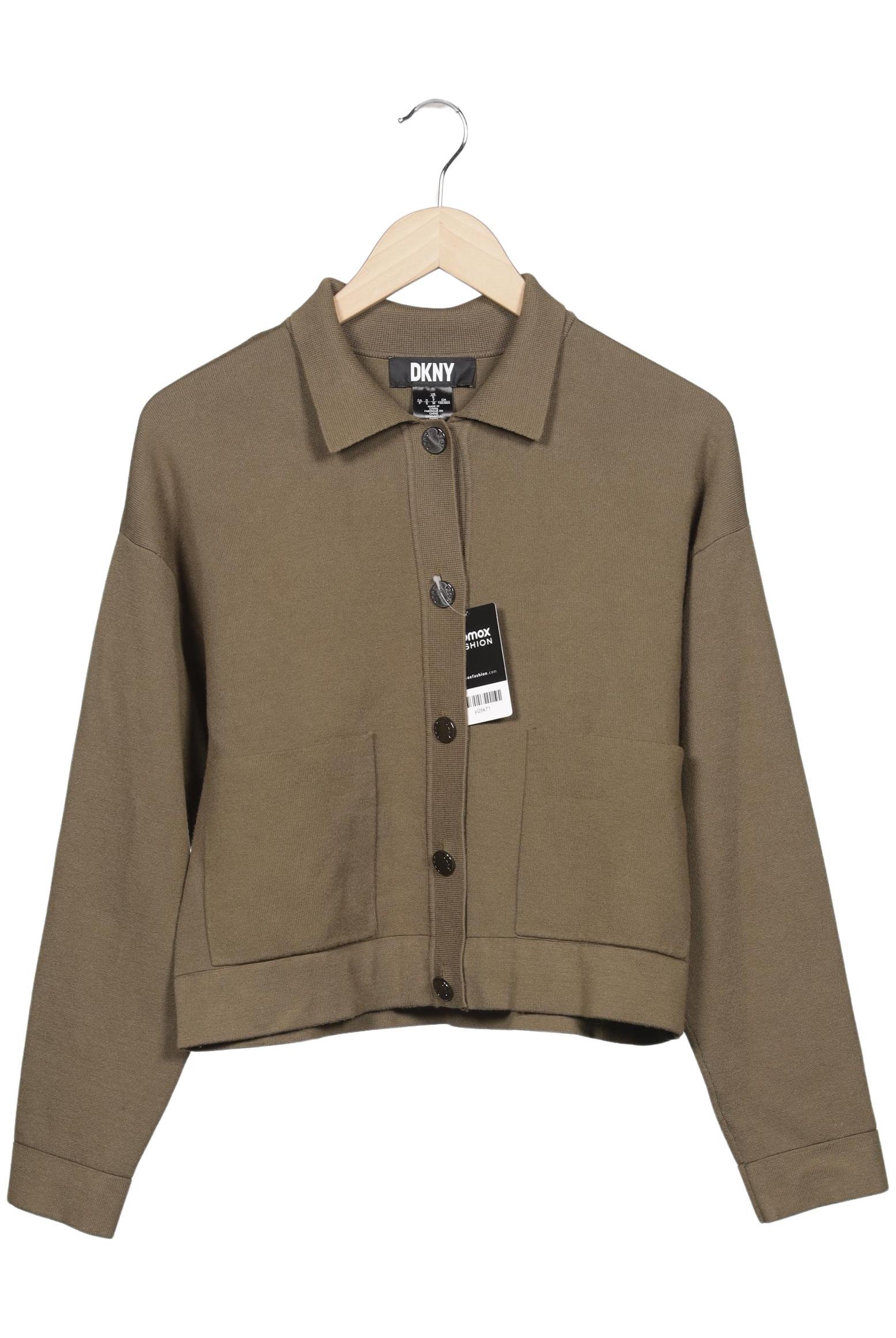 

Dkny by Donna Karan New York Damen Strickjacke, grün, Gr. 36