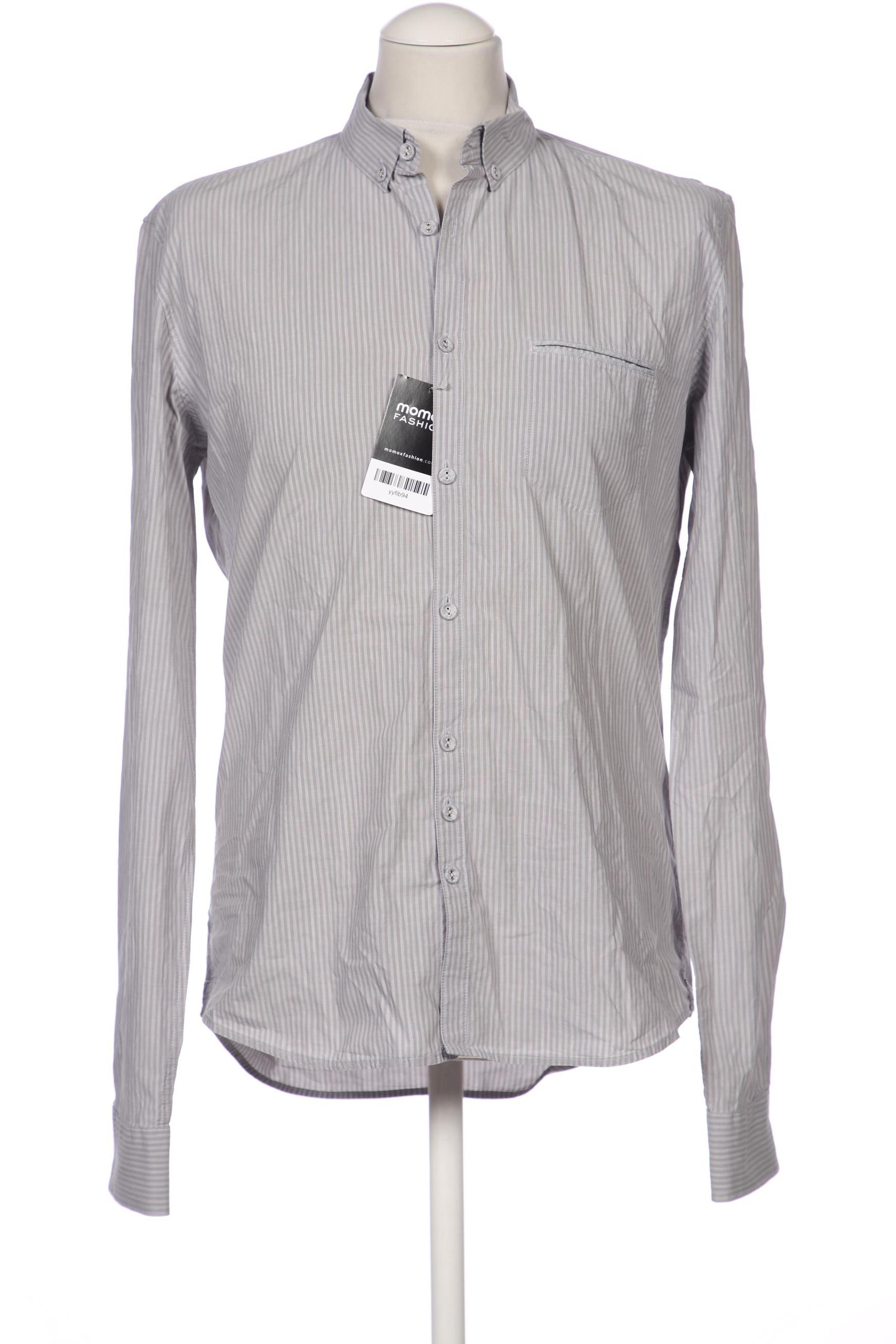 

Dkny by Donna Karan New York Herren Hemd, grau, Gr. 48
