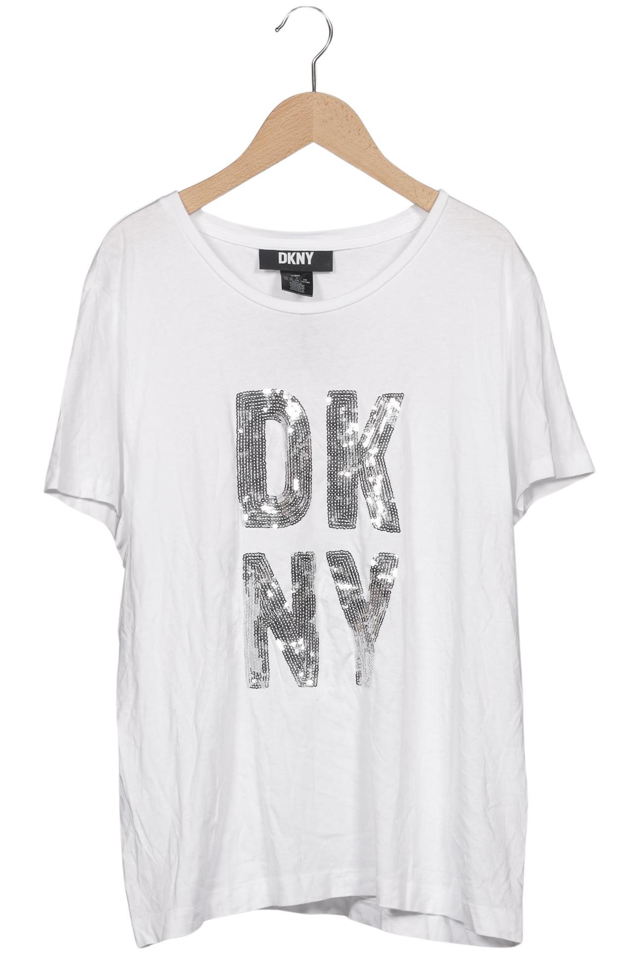 

Dkny by Donna Karan New York Damen T-Shirt, weiß, Gr. 44