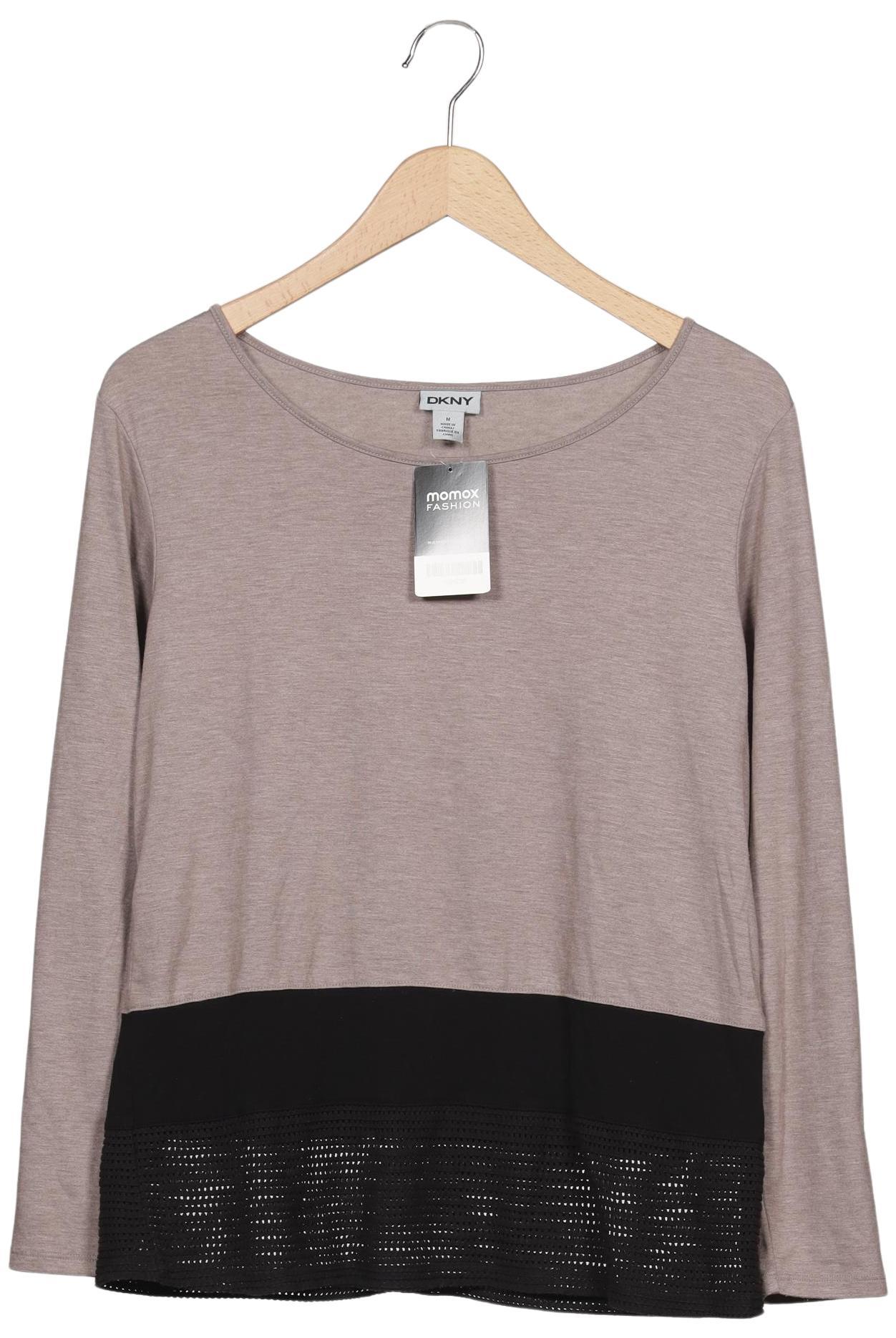 

Dkny C Damen Langarmshirt, beige, Gr. 38