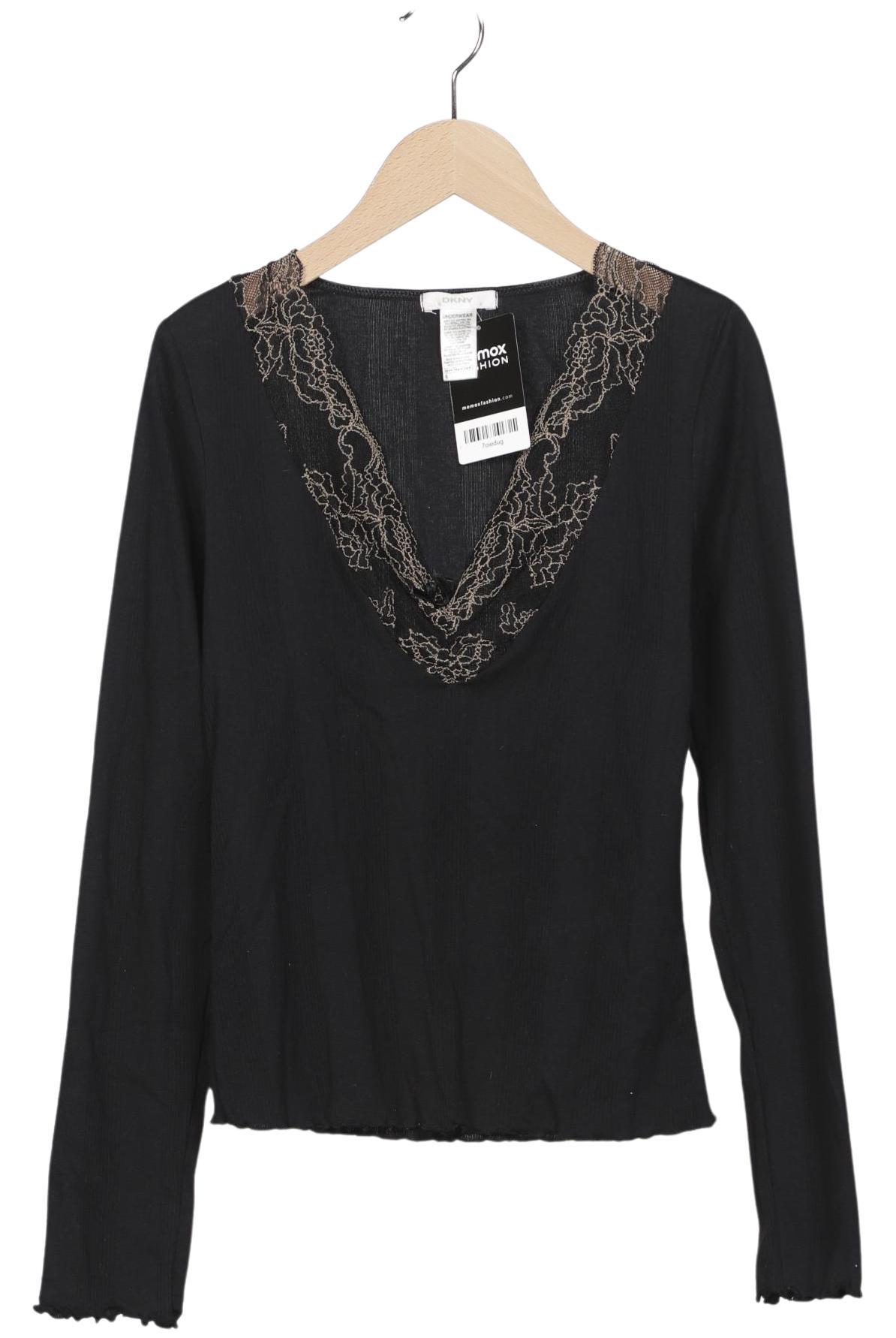 

Dkny C Damen Langarmshirt, schwarz, Gr. 36