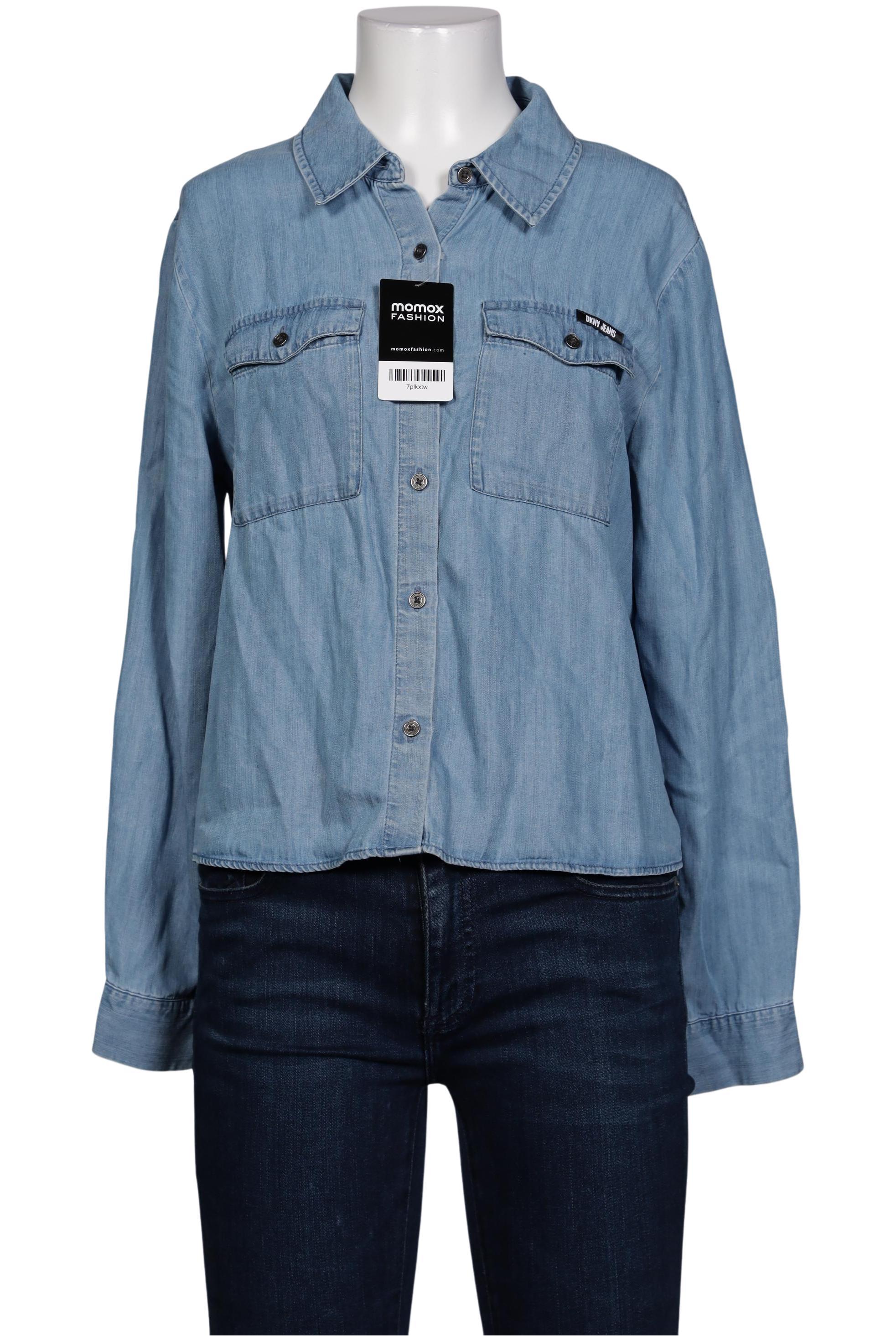 

Dkny C Damen Bluse, hellblau, Gr. 38