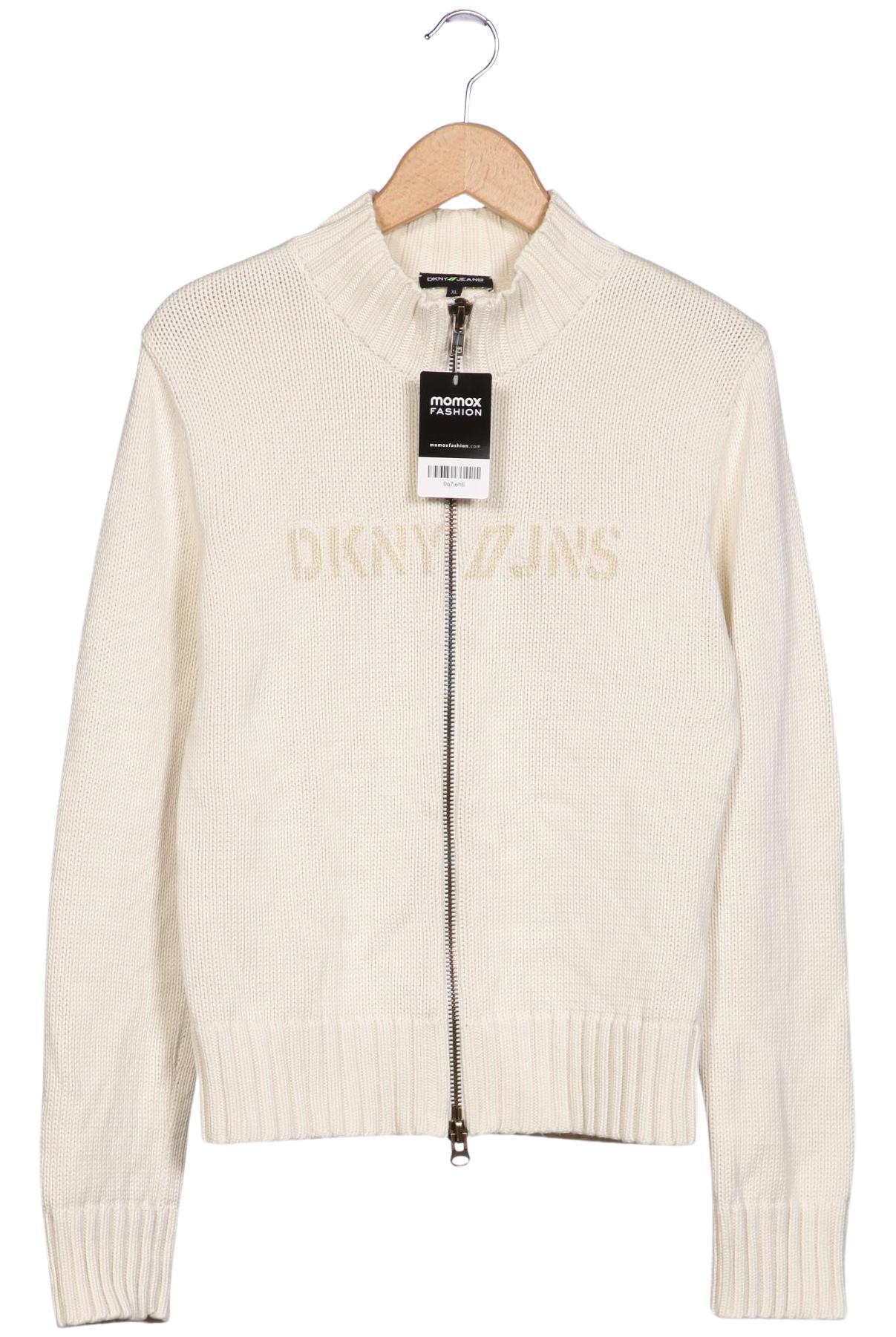 

Dkny C Damen Strickjacke, cremeweiß, Gr. 44