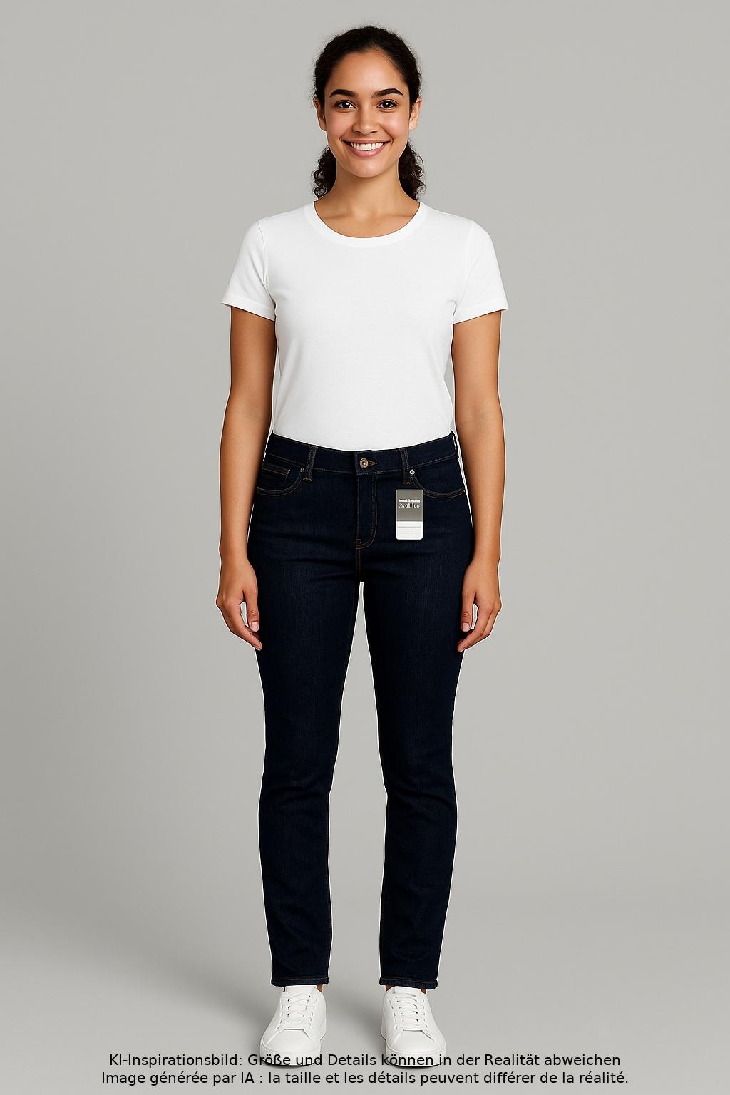 

Dkny C Damen Jeans, marineblau, Gr. 10