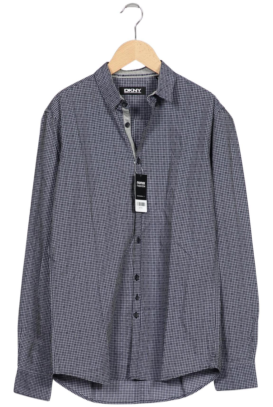 

Dkny C Herren Hemd, marineblau, Gr. 46