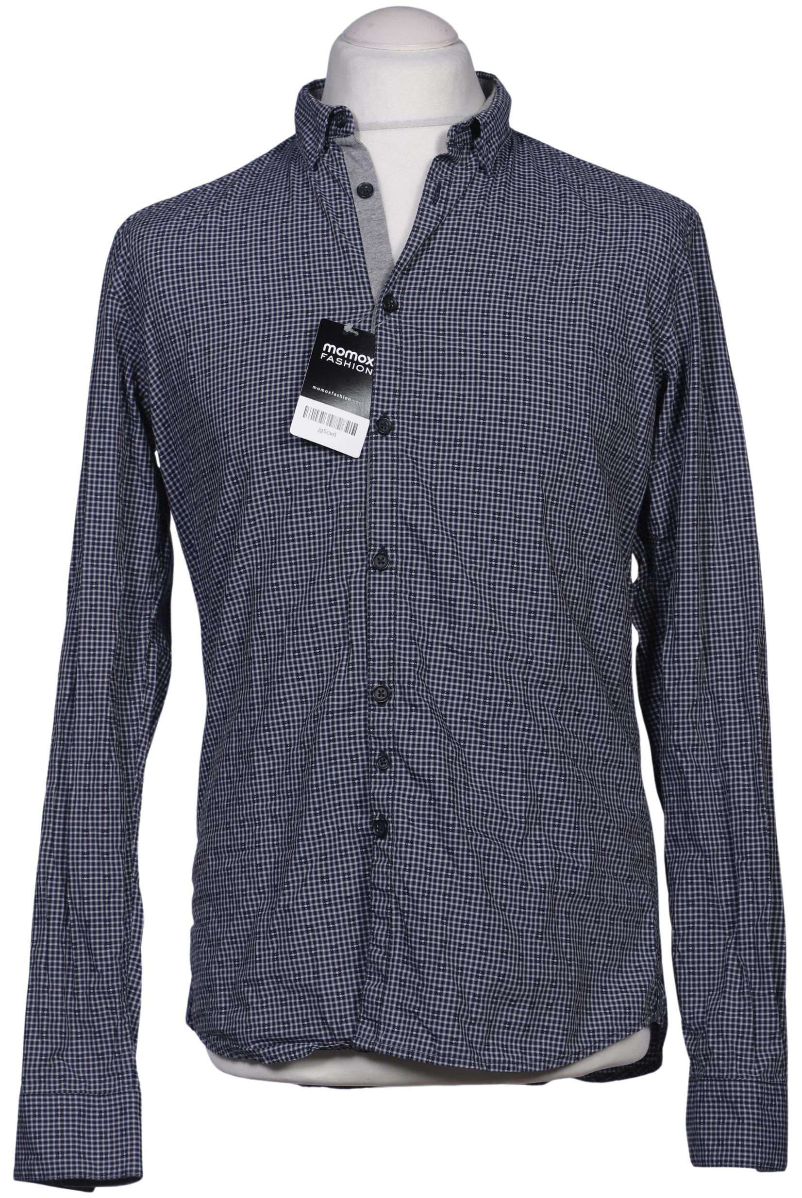 

Dkny C Herren Hemd, marineblau, Gr. 48