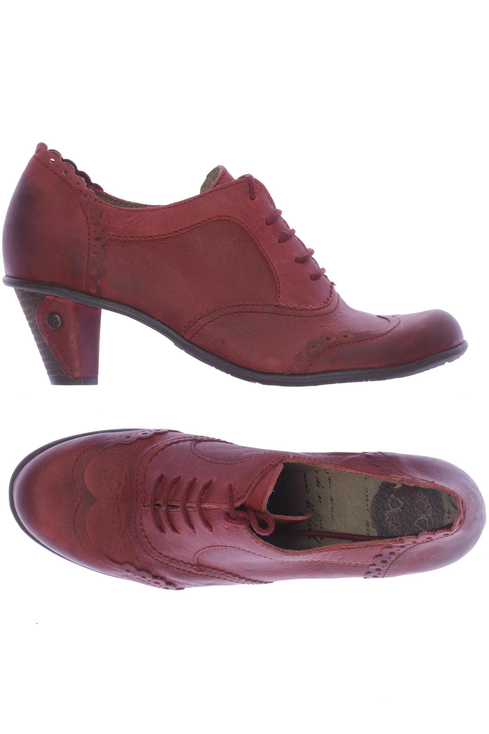 

Dkode Damen Halbschuh, rot, Gr. 39