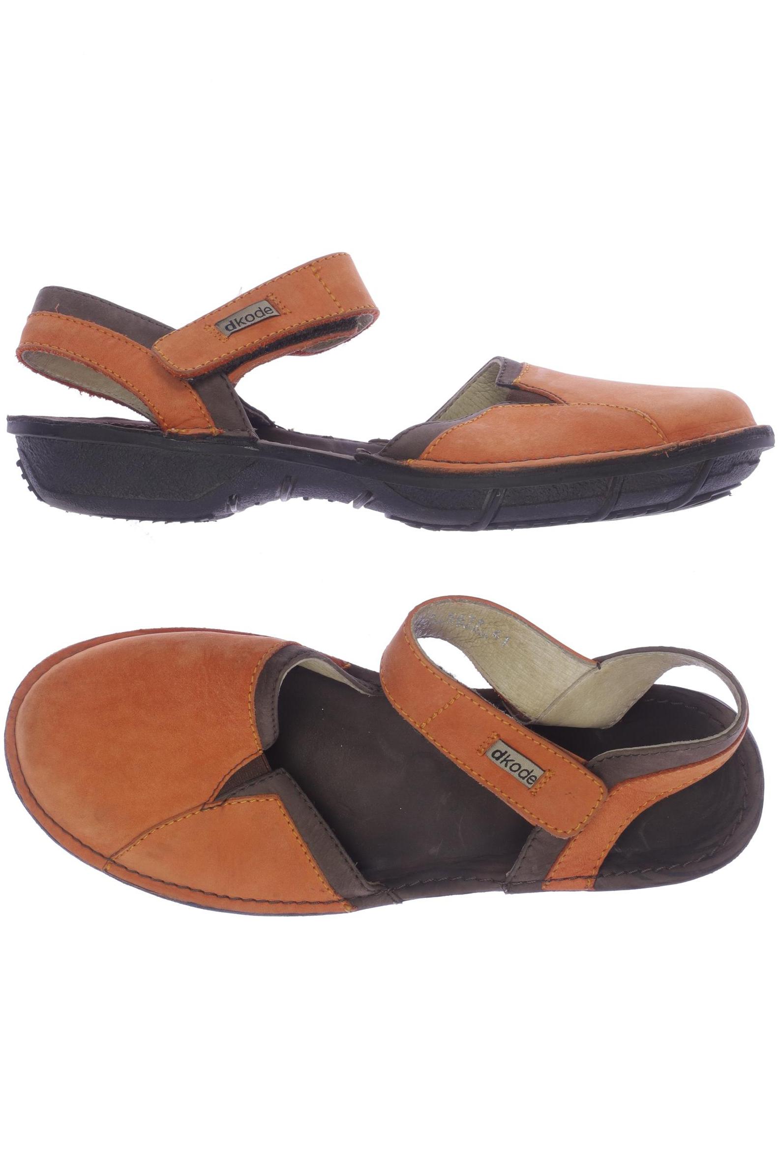 

Dkode Damen Sandale, orange, Gr. 41