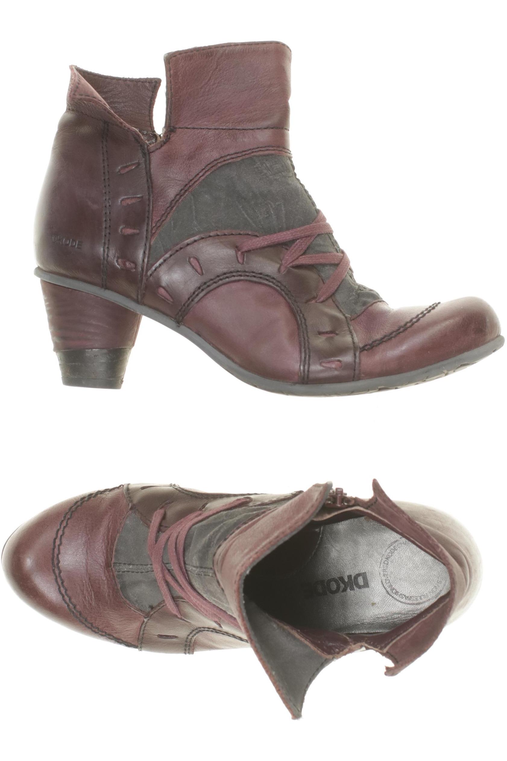 

Dkode Damen Stiefelette, rot, Gr. 37